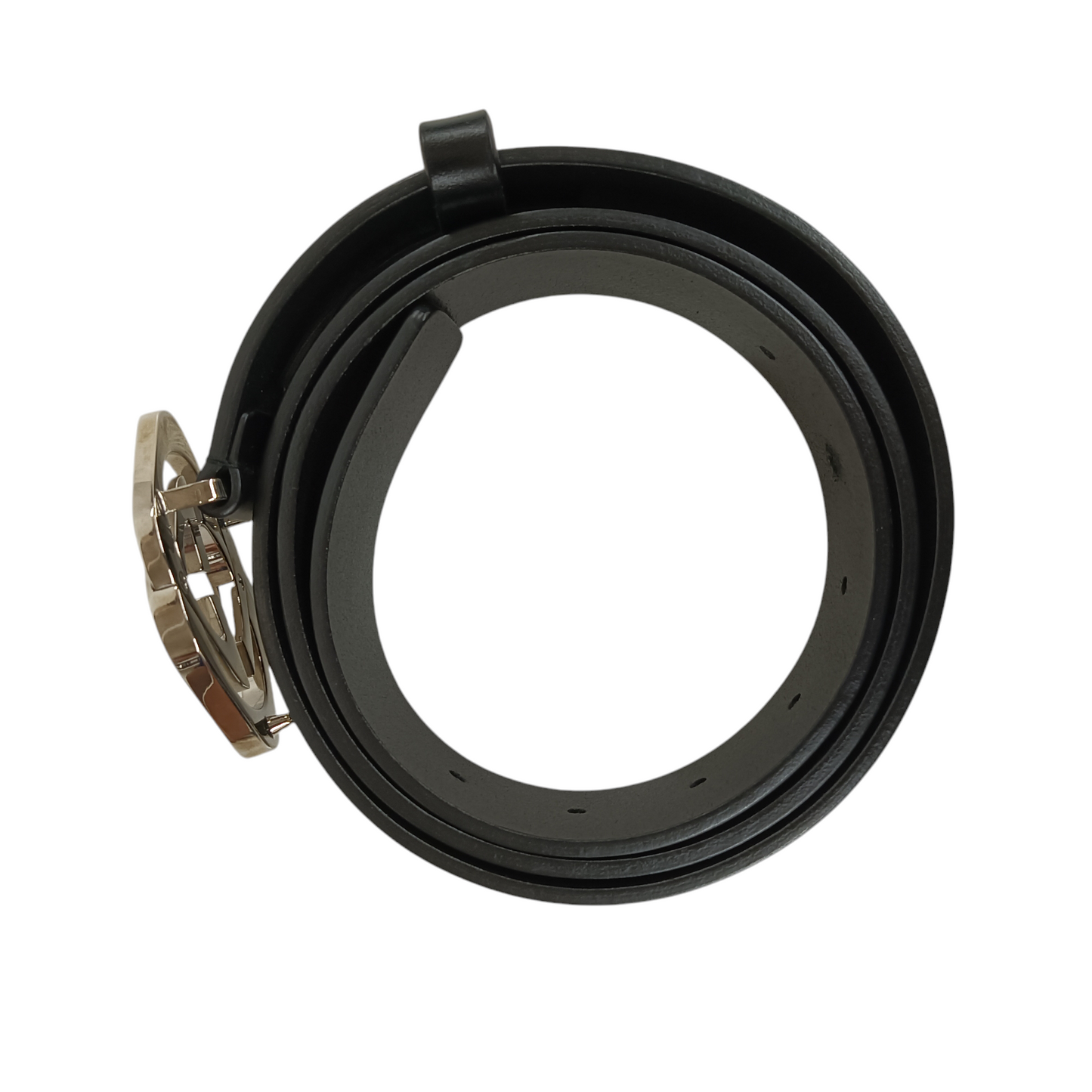 GUCCI Belt 182320 100*400 Rank C Black Damage