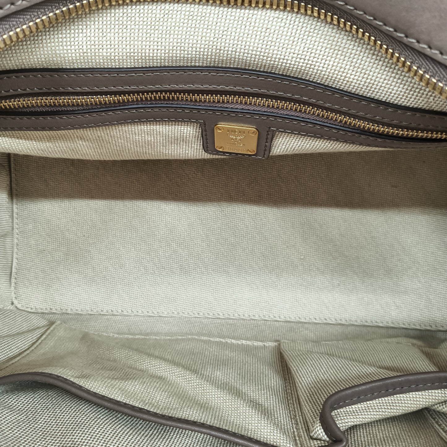 MCM 2WAY Bag MWB4AJD03N0003 Beige