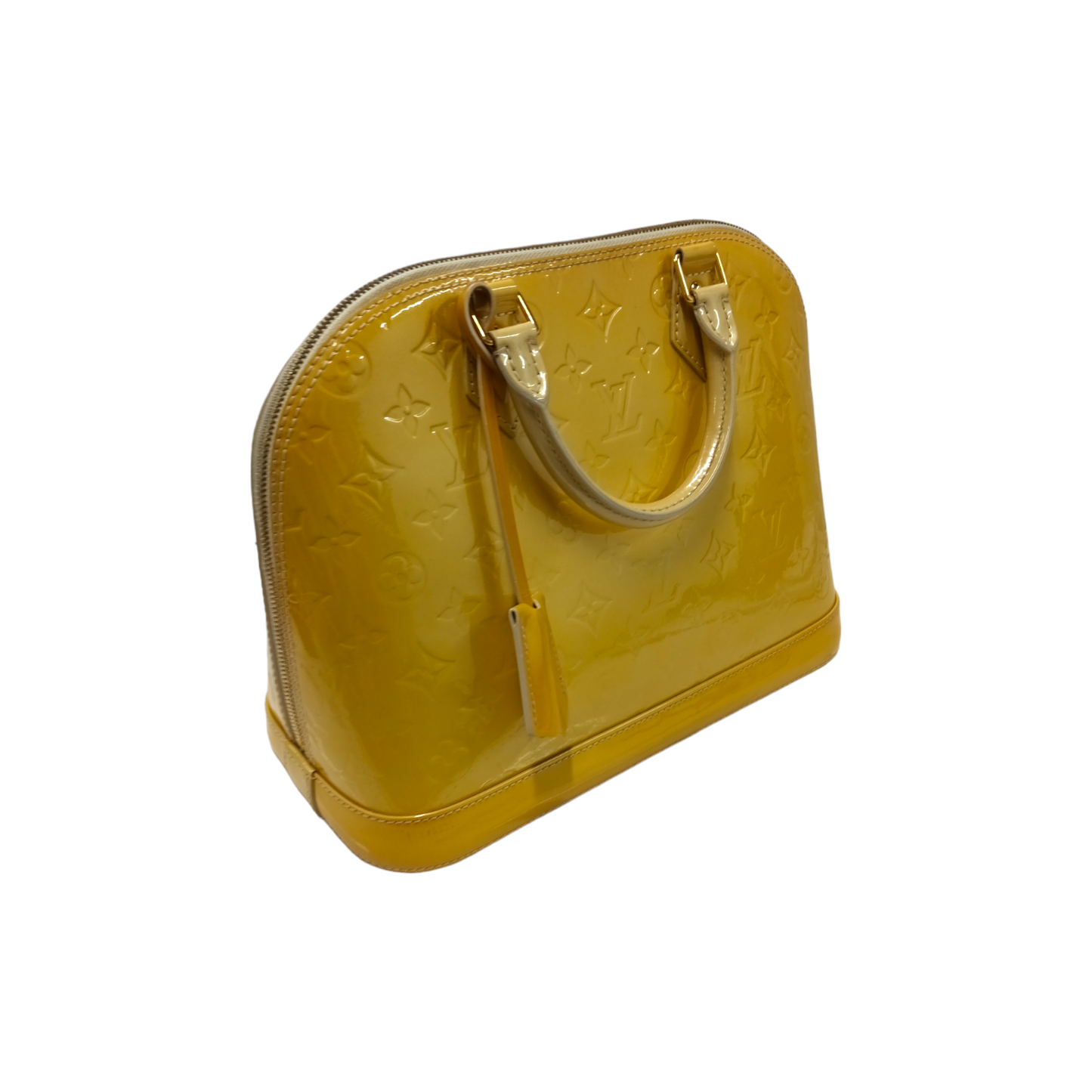 LOUIS VUITTON Handbag Yellow Rank B