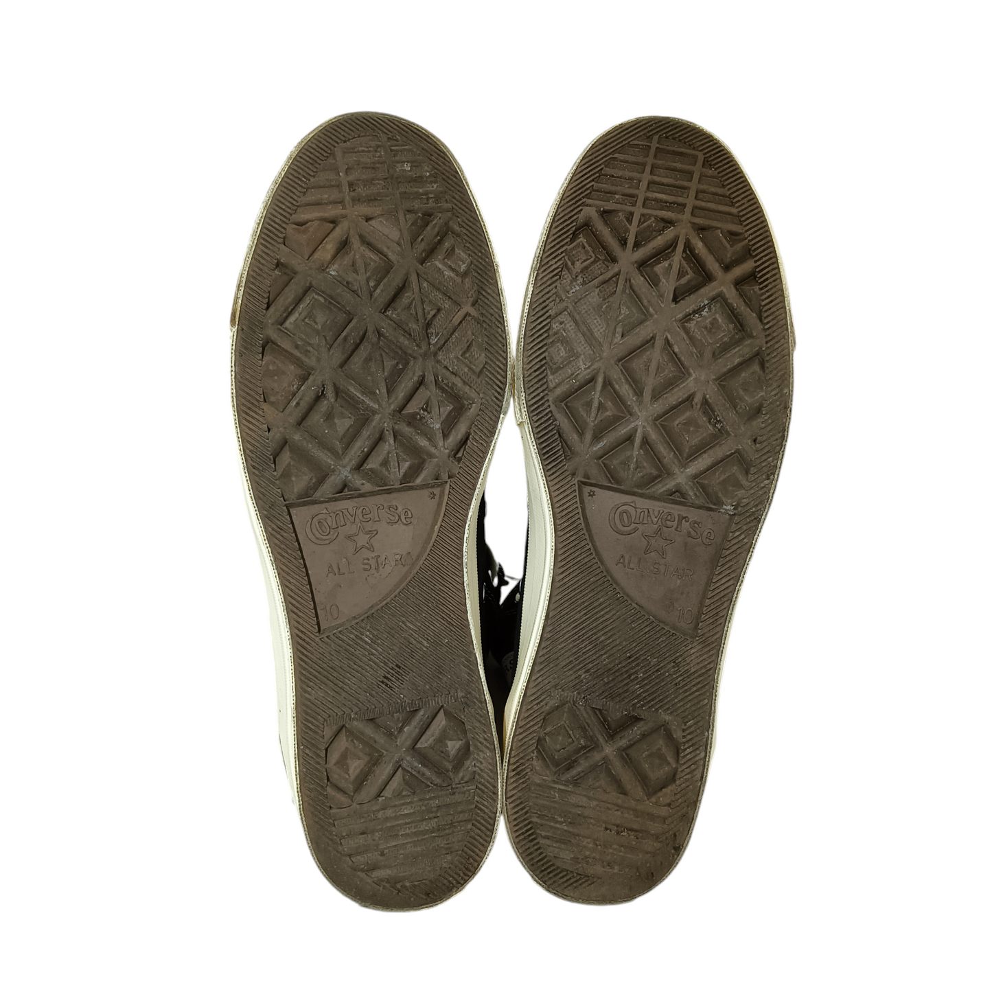 CONVERSE X PLAY COMME DES GARCONS High Cut Sneaker 10US 150204C Mens Black Stain