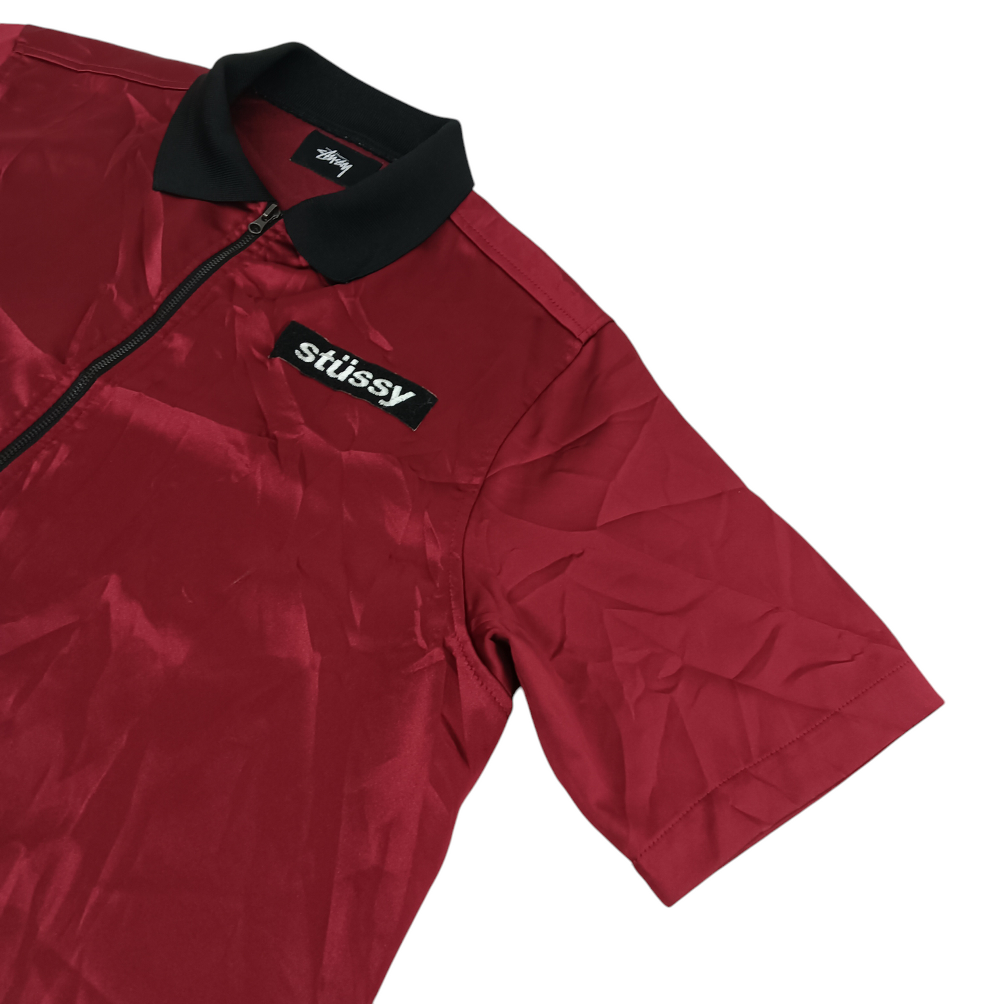 STUSSY Clothes Size S Lady's Burgundy RN4974 CA28629