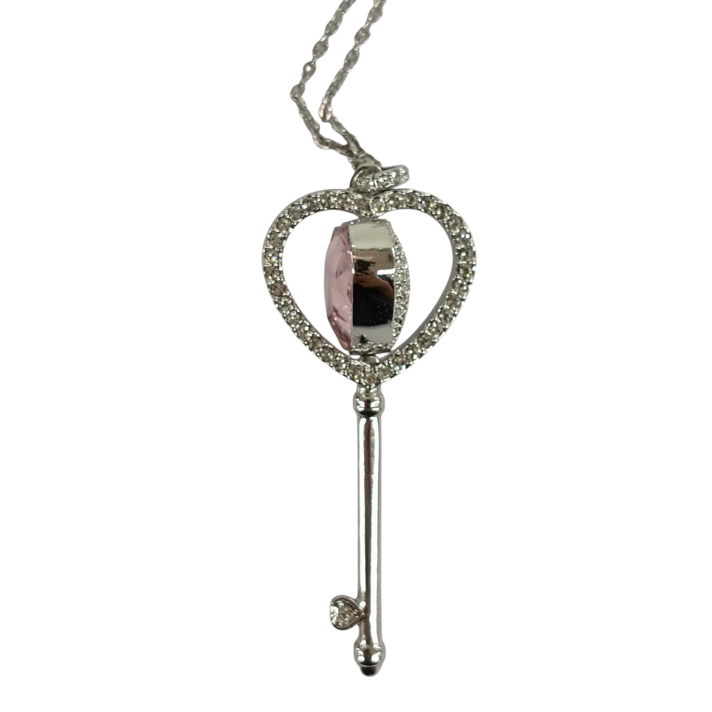 SWAROVSKI Necklace Rank(B) Silver Engaged Heart