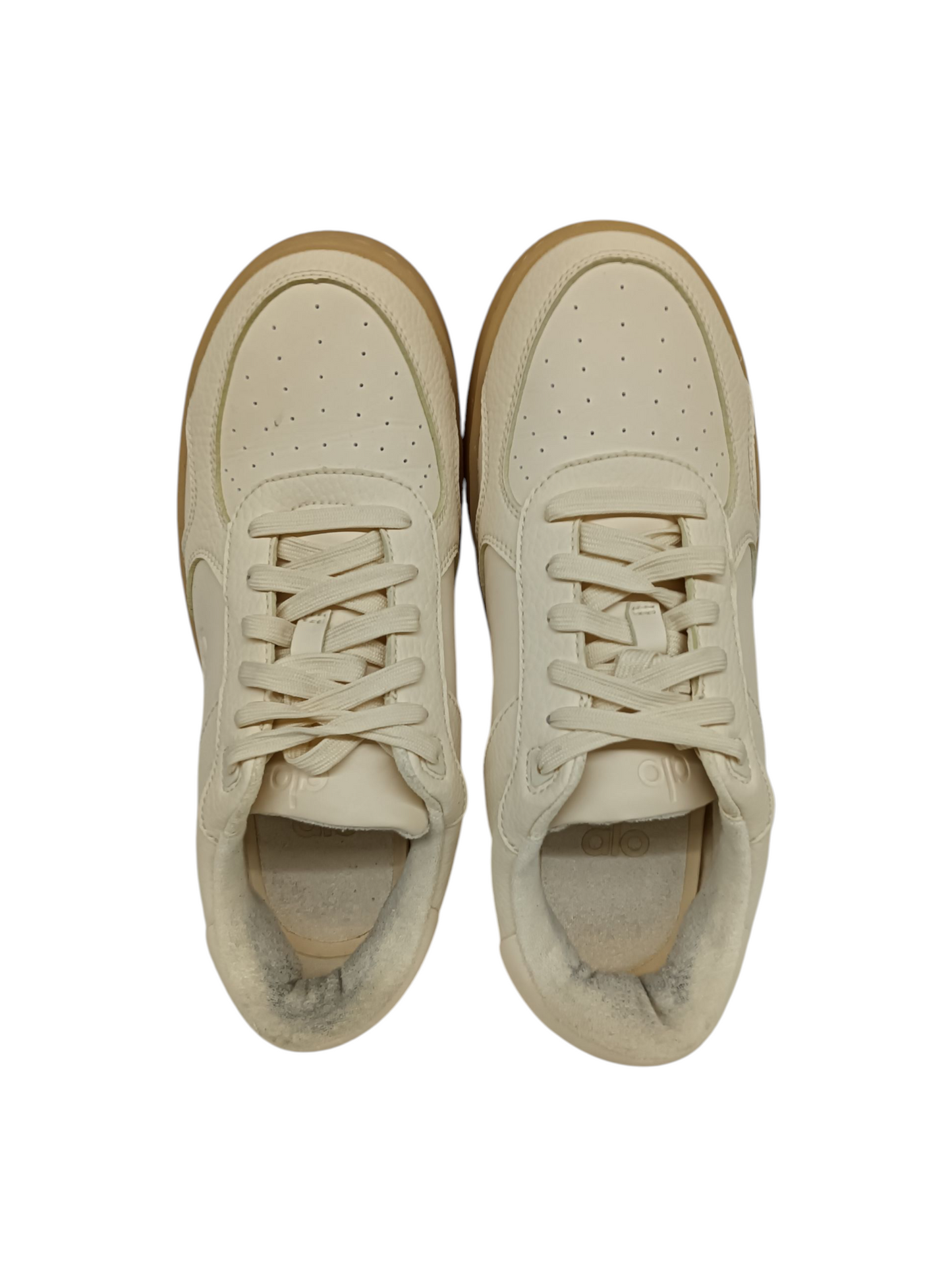 ALO YOGA Sneaker Size 25.5CM A0685U Lady's Beige