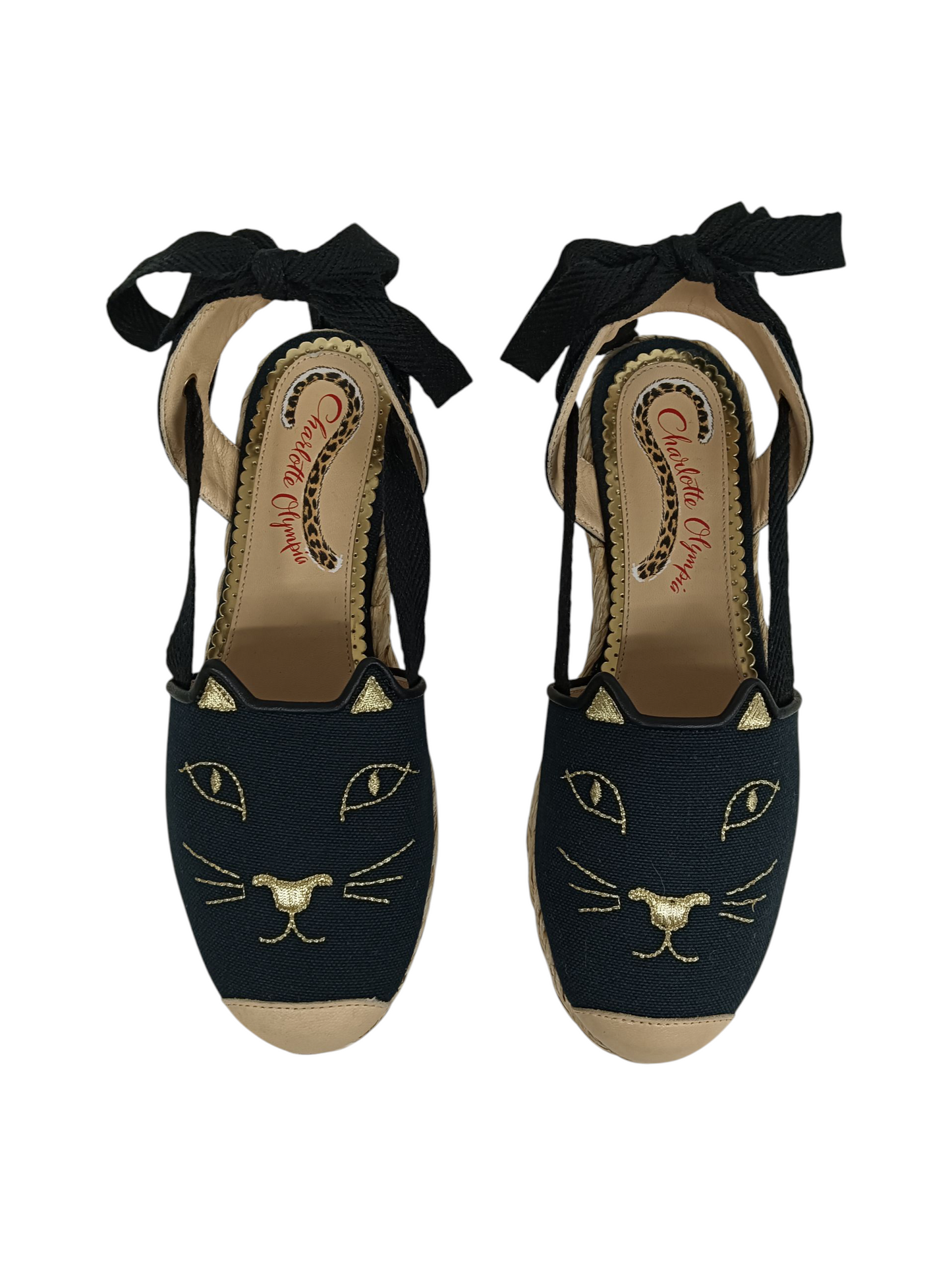 CHARLOTTE OLYMPIA Sandal Size 35 Lady's Black