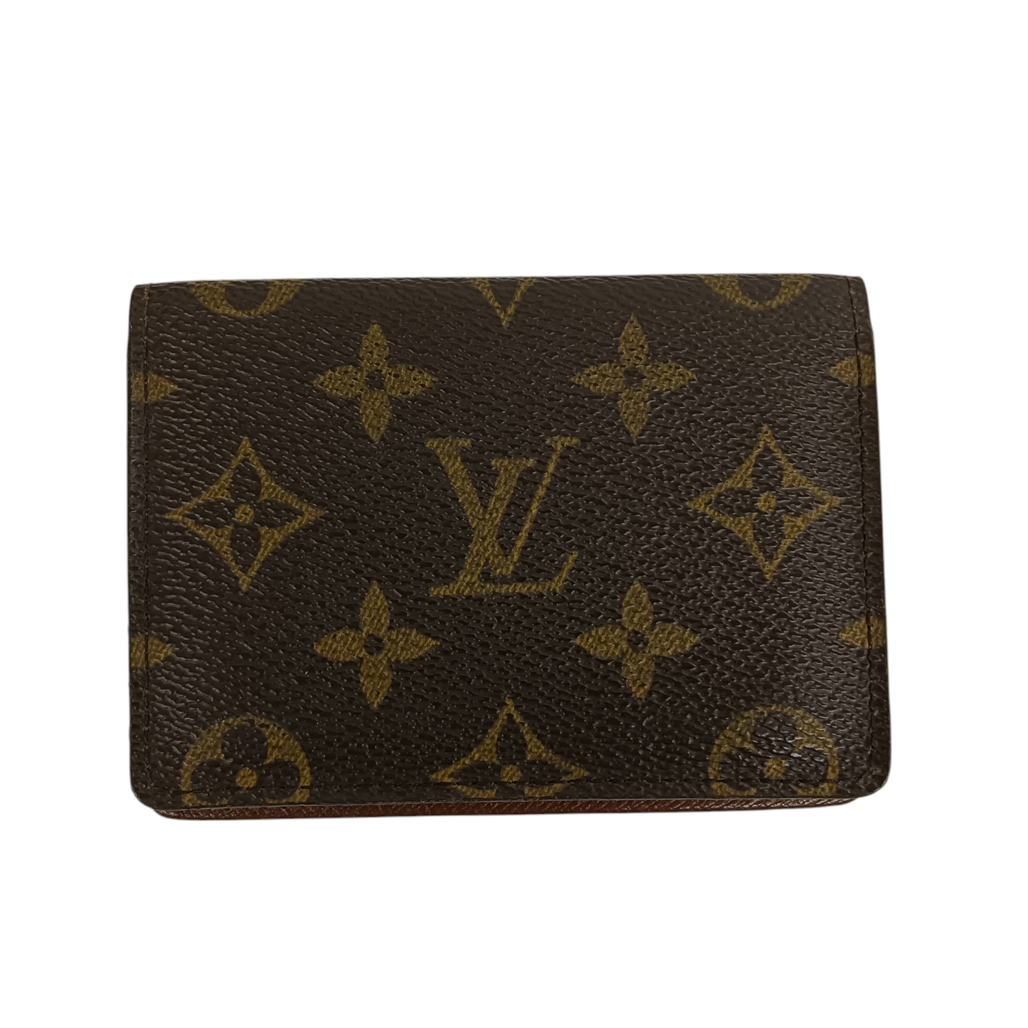 LOUIS VUITTON Card Case Monogram Brown CA0032 Rank(C)