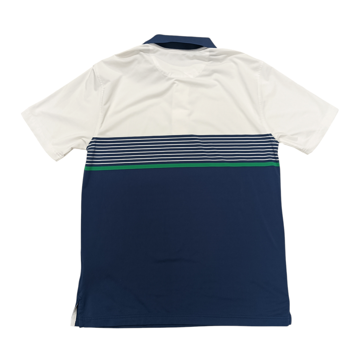 BROOKS BROTHERS SHORT SLEEVE SHIRT MENS SIZE S WHITE/BLUE/GREEN