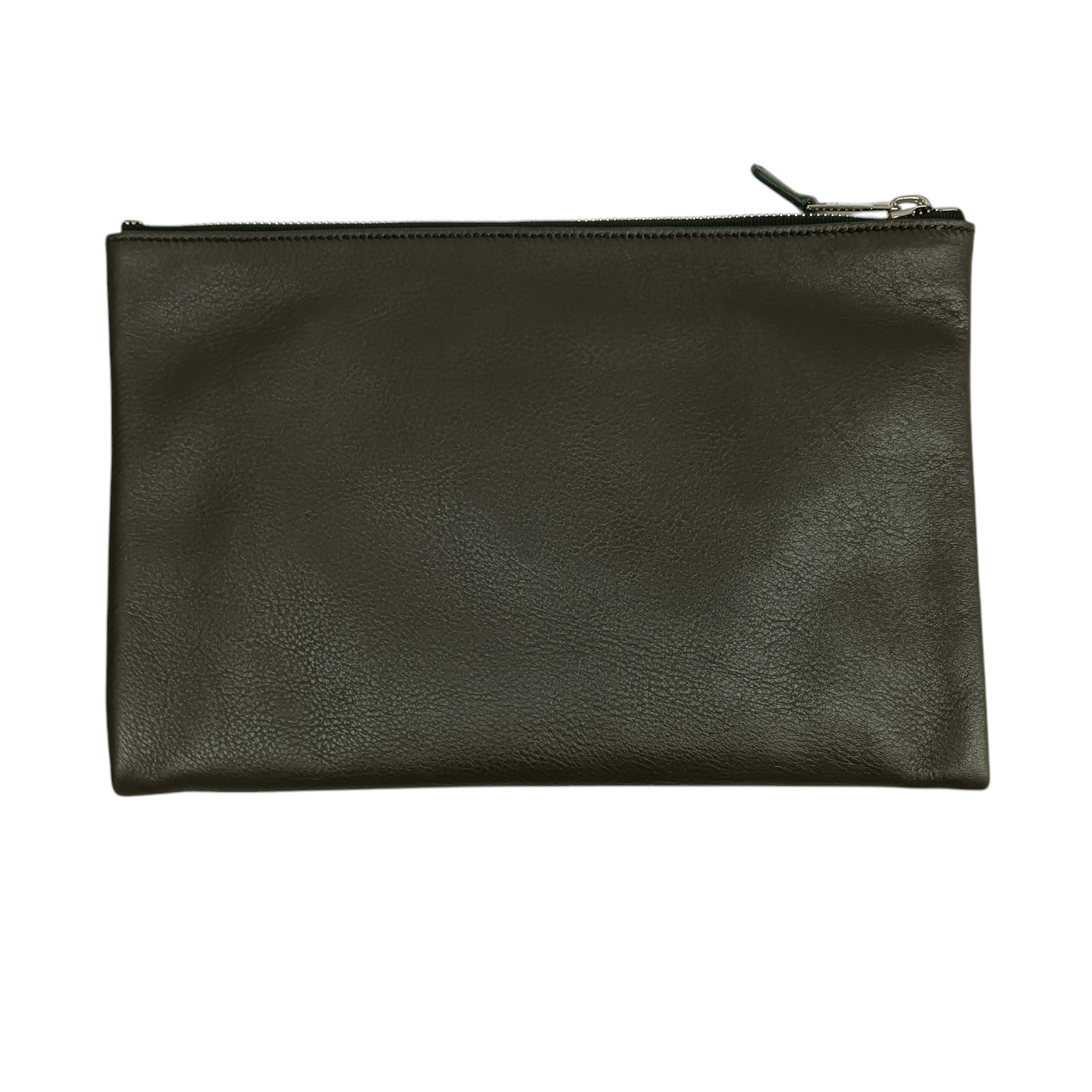 MAISON TAKUYA Clutch Bag Olive *Zipper Problem