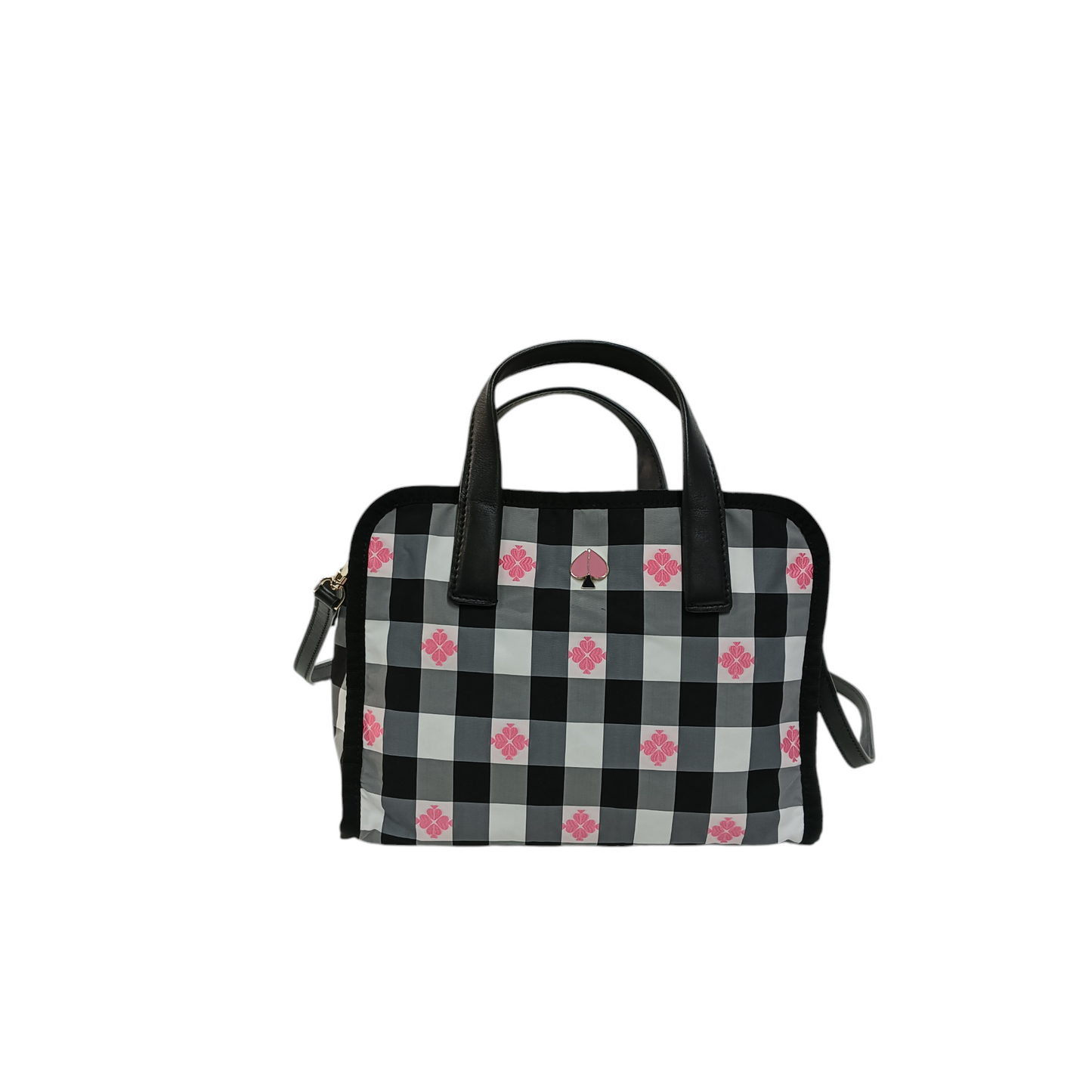 KATE SPADE 2WAY BAG BLACK/WHITE