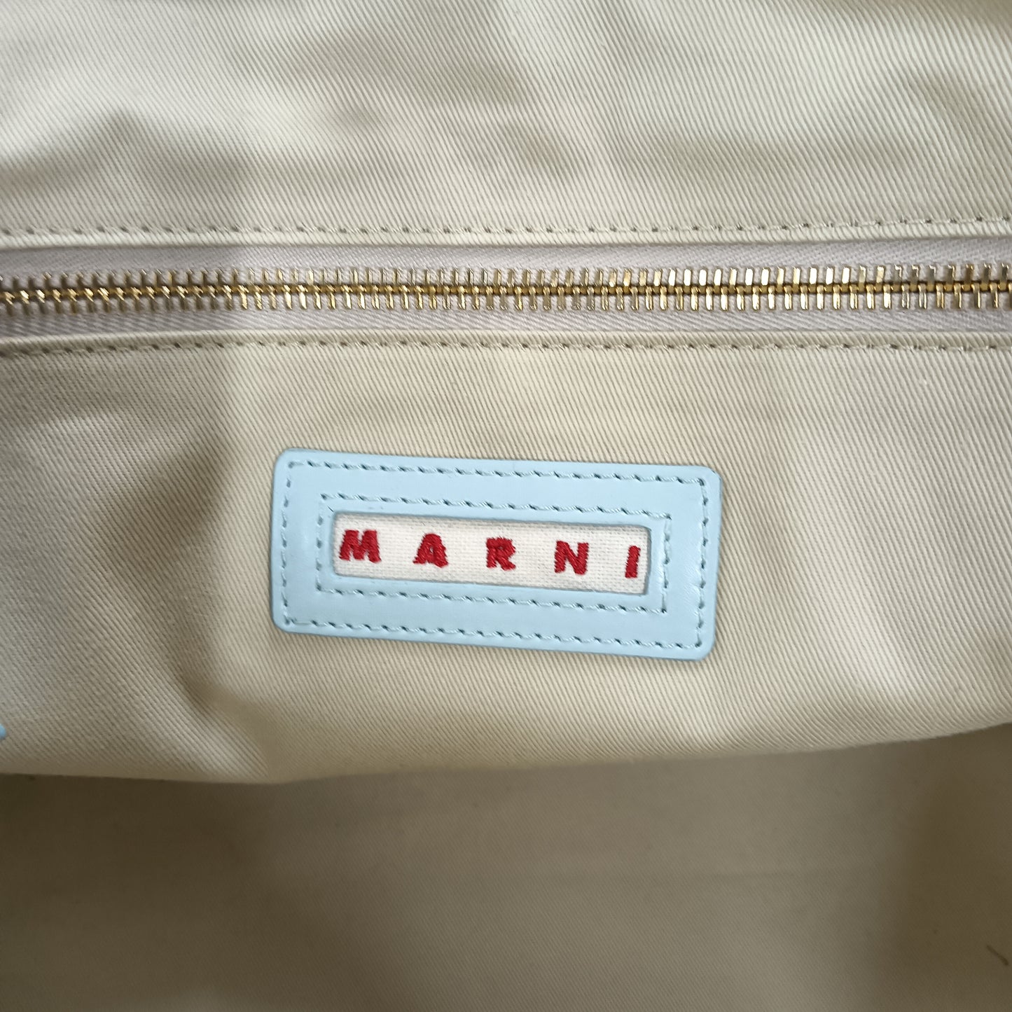 MARNI Handbag BMMP0069Q0 P3860 00B21 Sky Blue **Stain