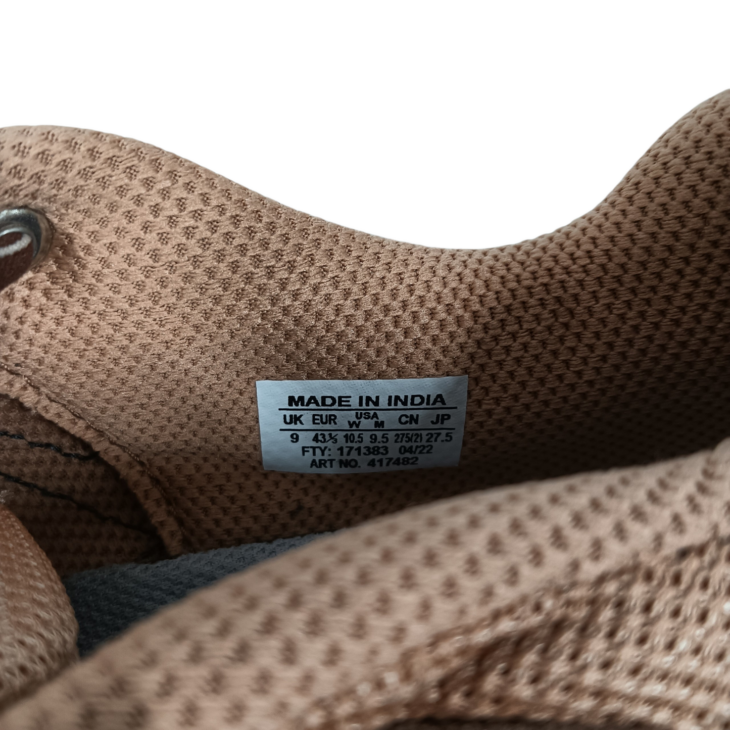 SALOMON Sneaker 417482 Brown 27.5 cm.