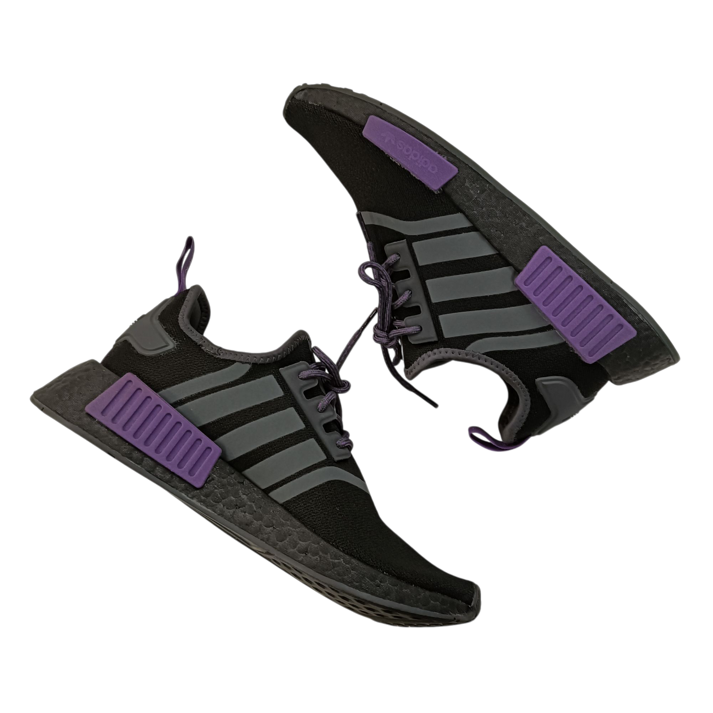 Adidas NMD R1 Black/Purple Size 40.5