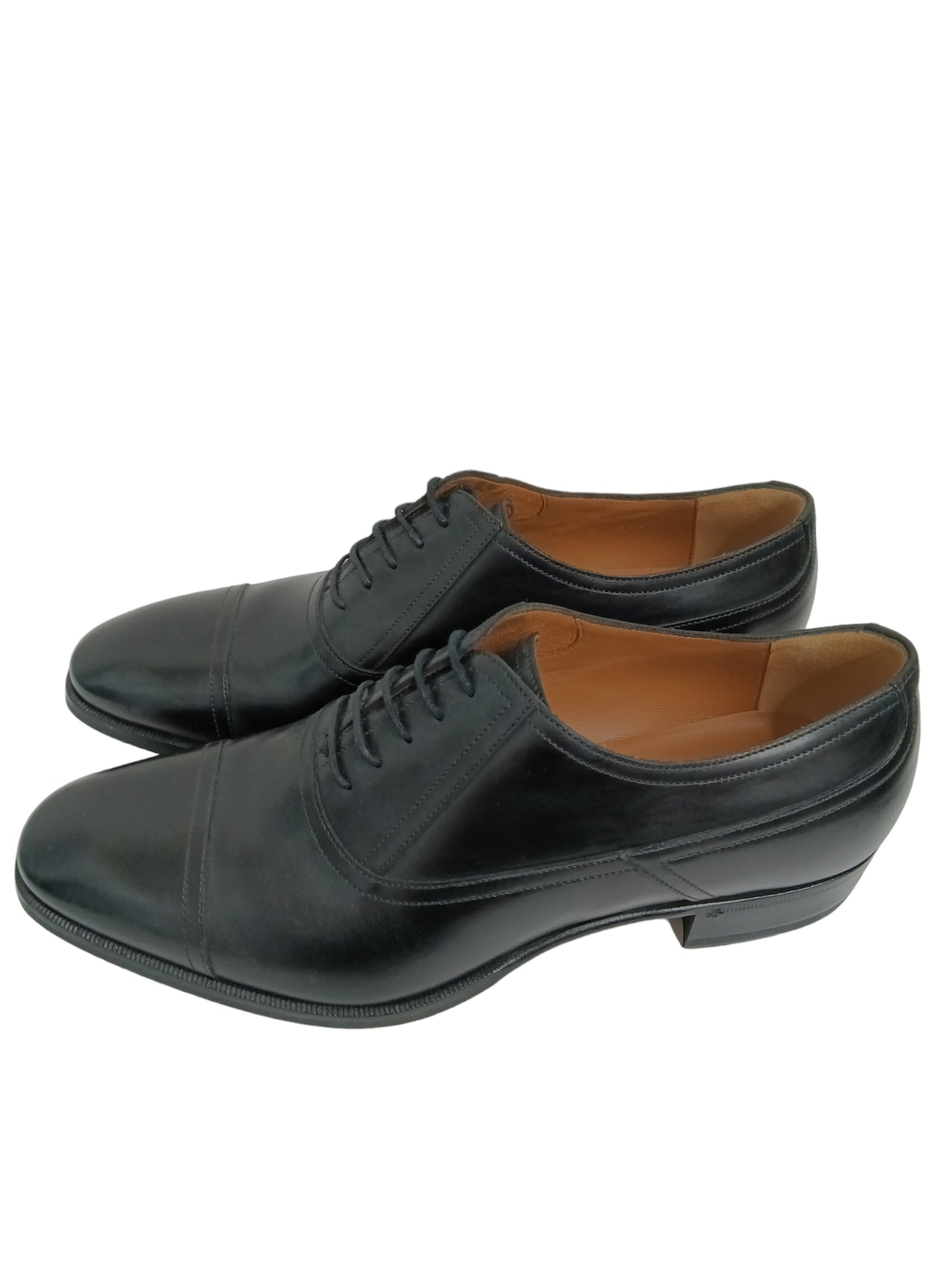 GUCCI BUSINESS SHOES SIZE 39 MEN BLACK RANK A 547662