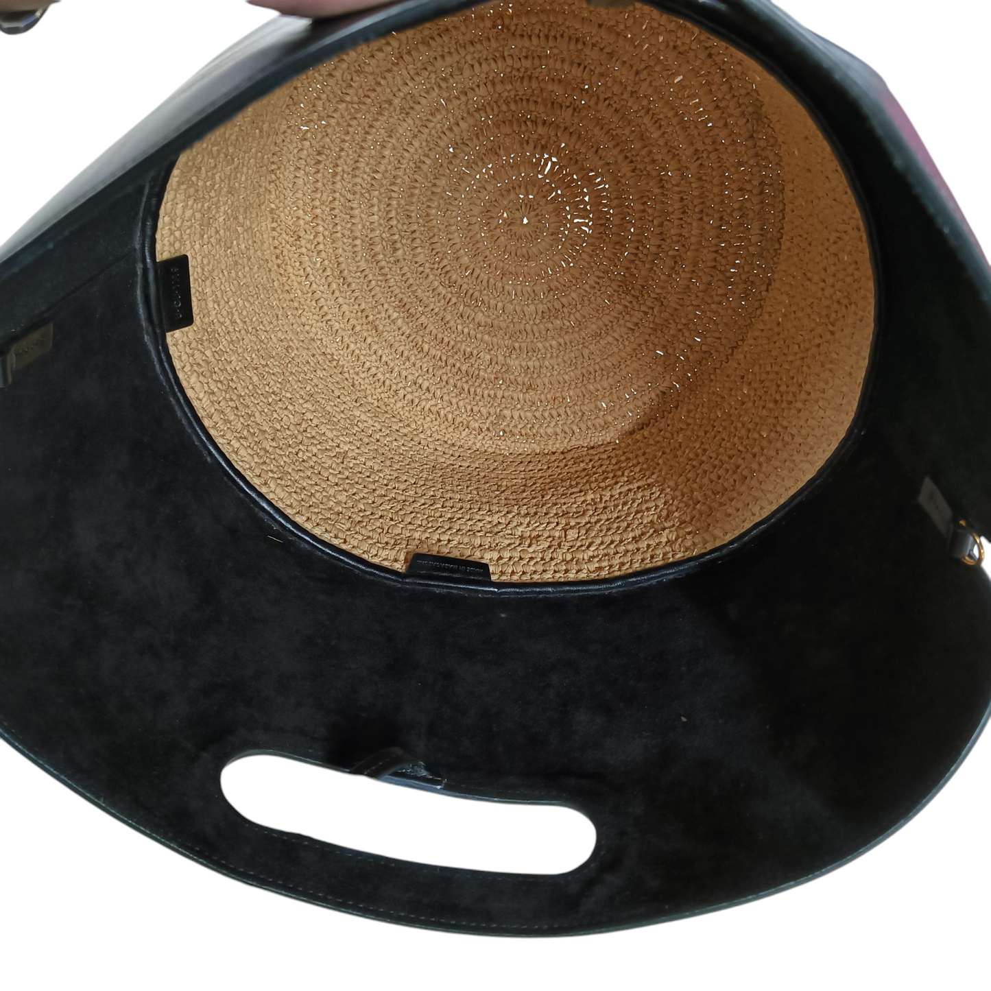 CELINE Medium Basket bag Black U-CU-1119