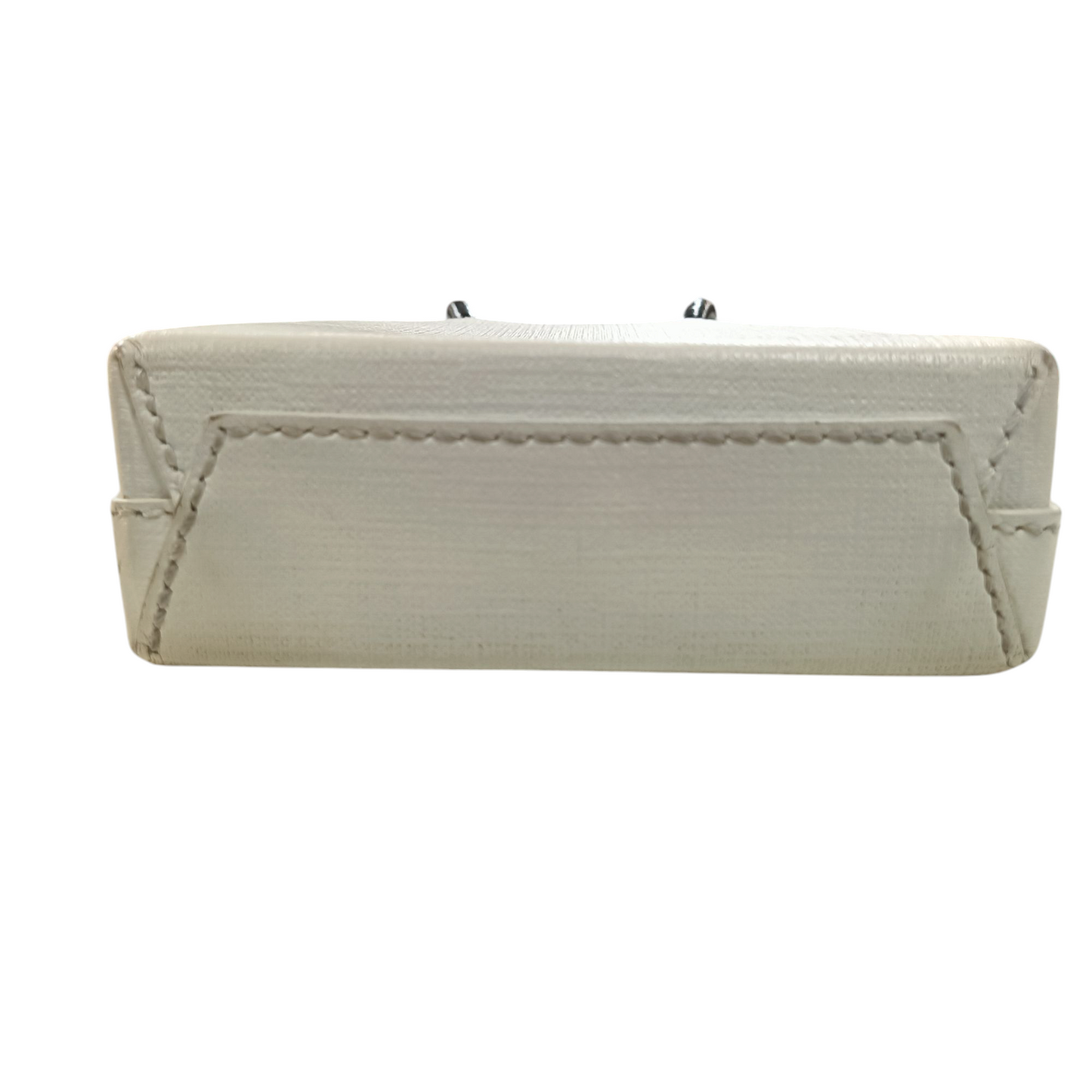 BALENCIAGA 2WAY Bag 593826 Rank (BC) White *Stain 9000 V 568008