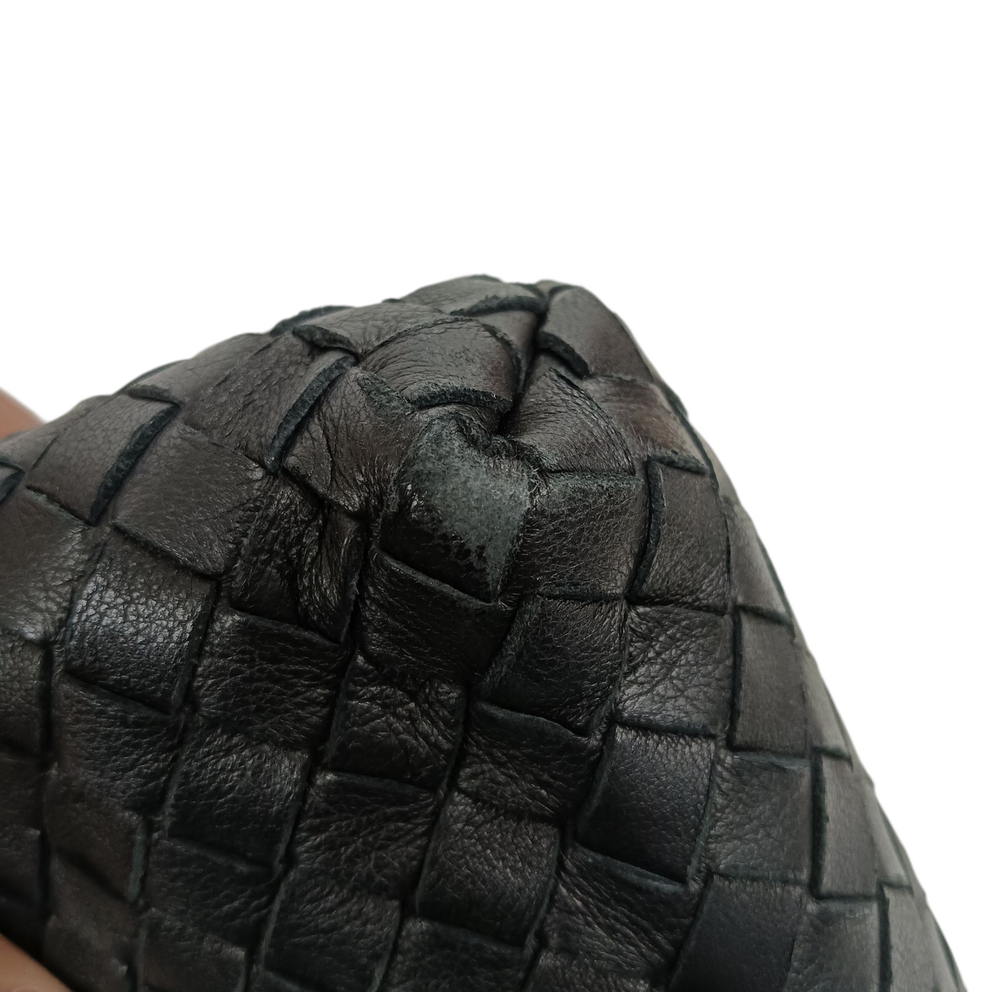 BOTTEGA VENETA Shoulder Bag B04831825H Navy Rank(B) Damage