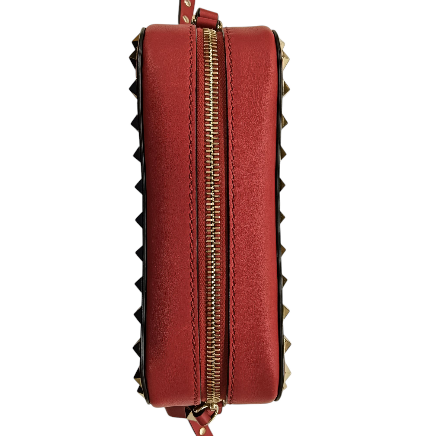 VALENTINO Shoulder Bag TV-P809B0L2 Rank (AB) Red