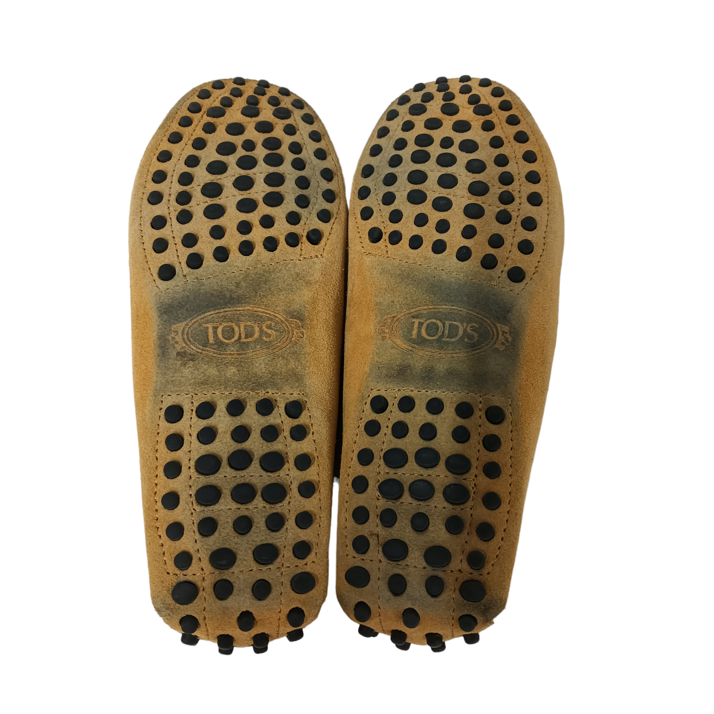 TODS Driving Shoes 36 1/2 Lady's Yellow