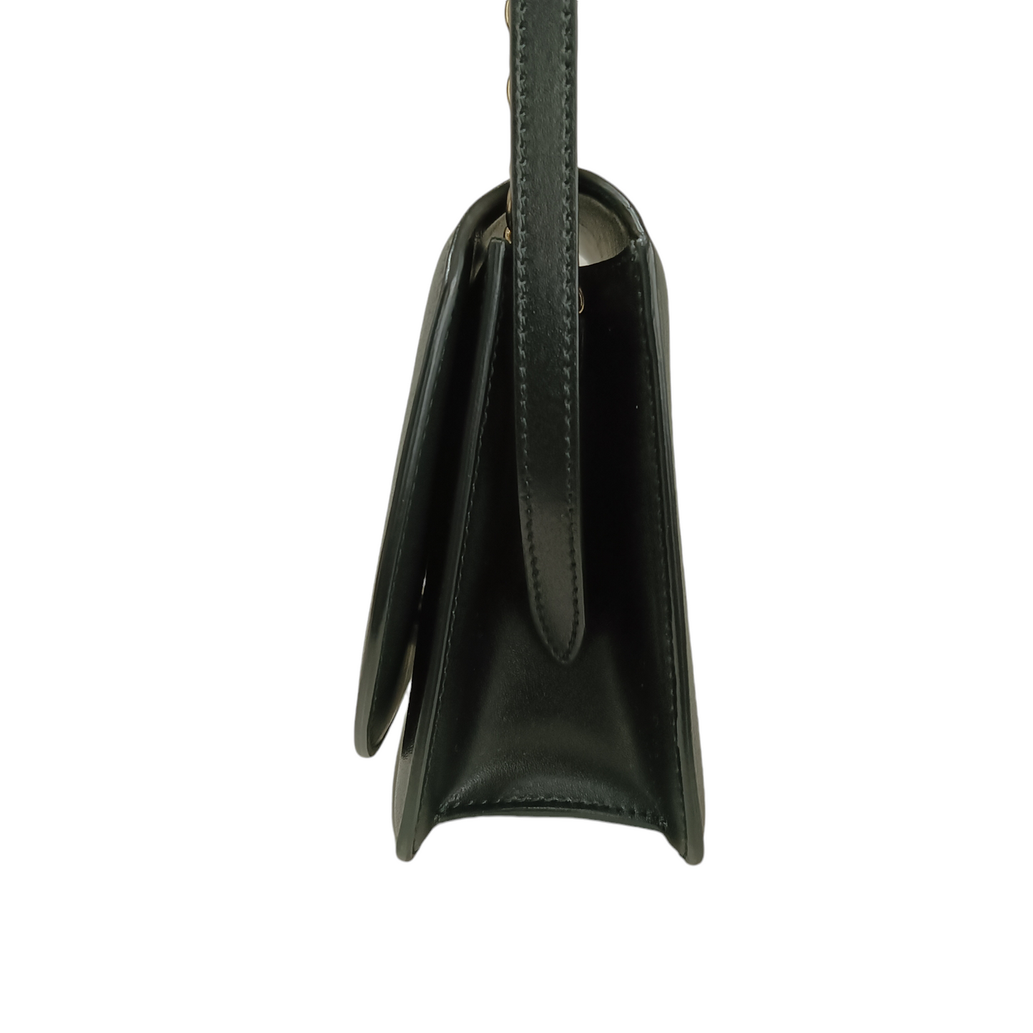 SALVATORE FERRAGAMO Shoulder Bag AU-22 D293 Rank AB Black