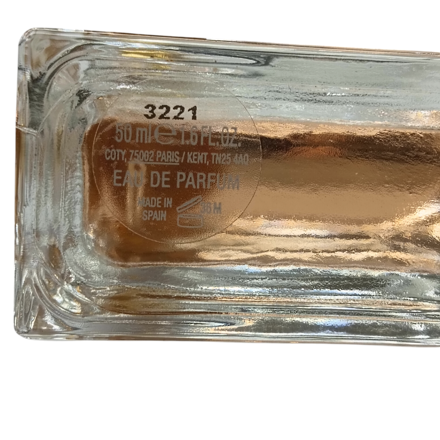 BURBERRY EAU DE PARFUM USED BURBERRY HER 50ML 90%