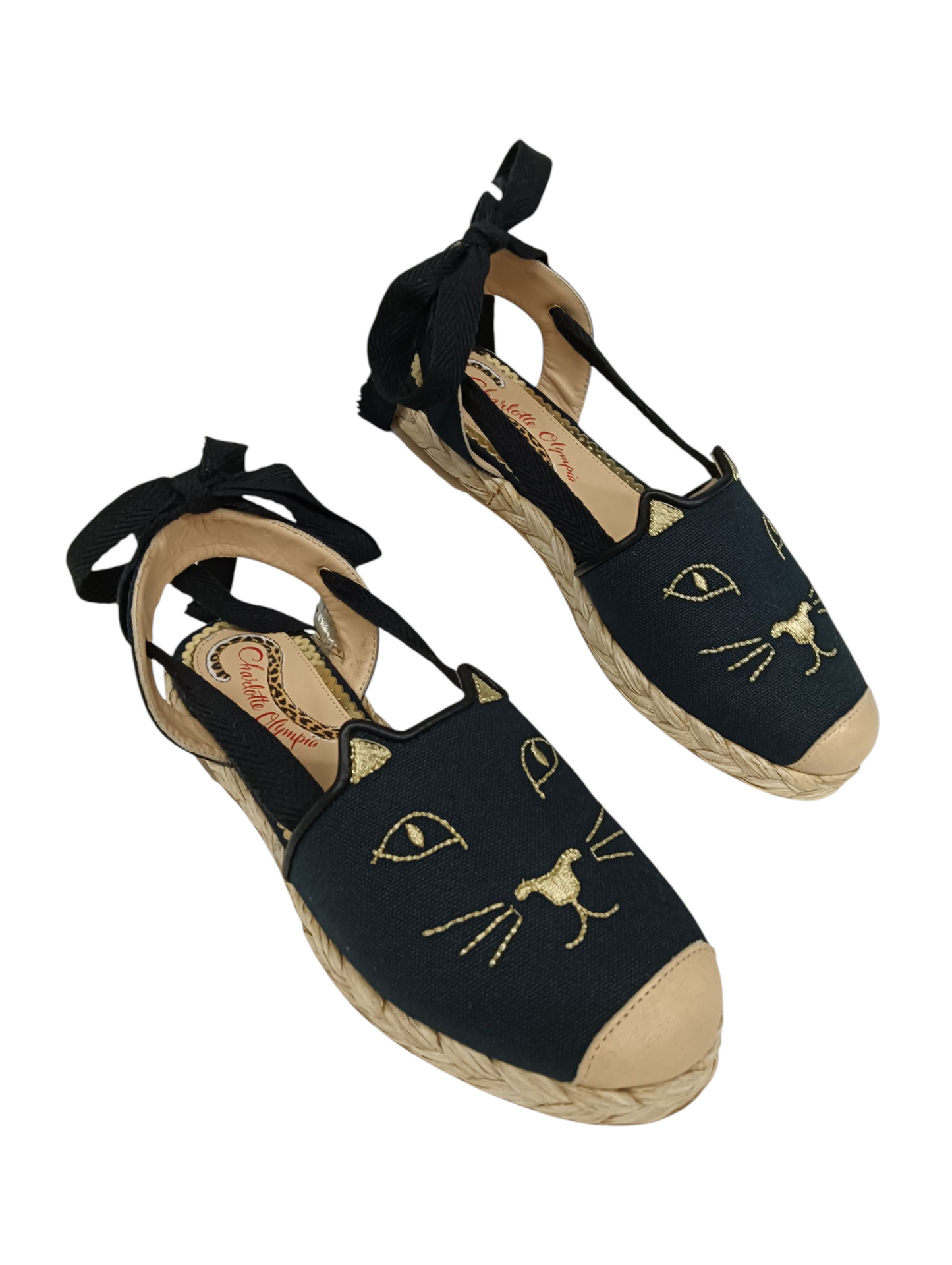 CHARLOTTE OLYMPIA Sandal Size 35 Lady's Black