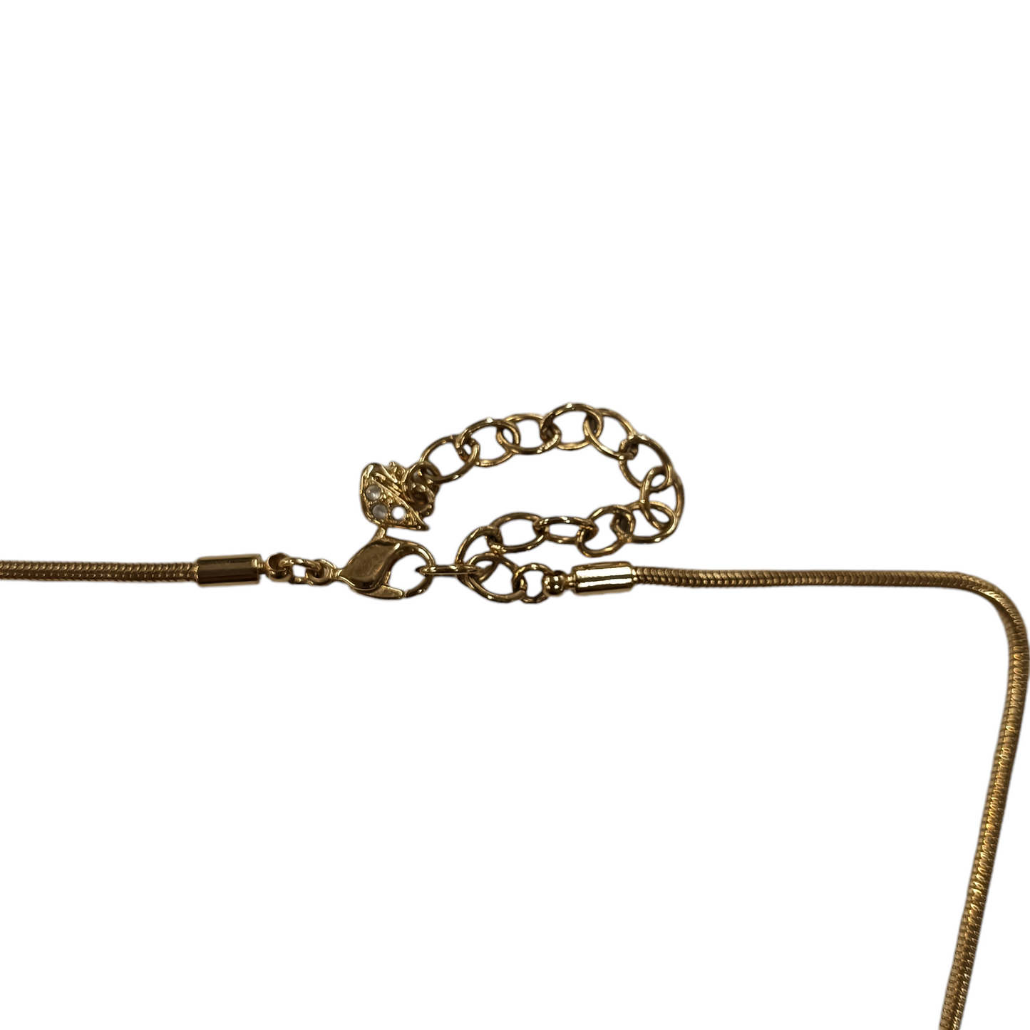 SWAROVSKI NECKLACE GOID/PINK