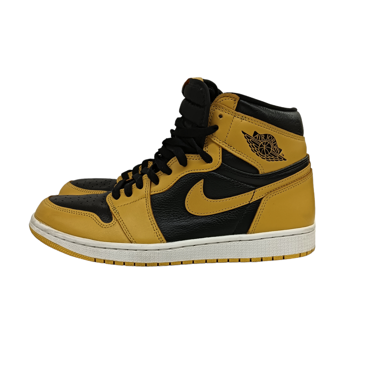 NIKE High Cut Sneaker 28.5cm 555088-701 Mens Black/Yellow