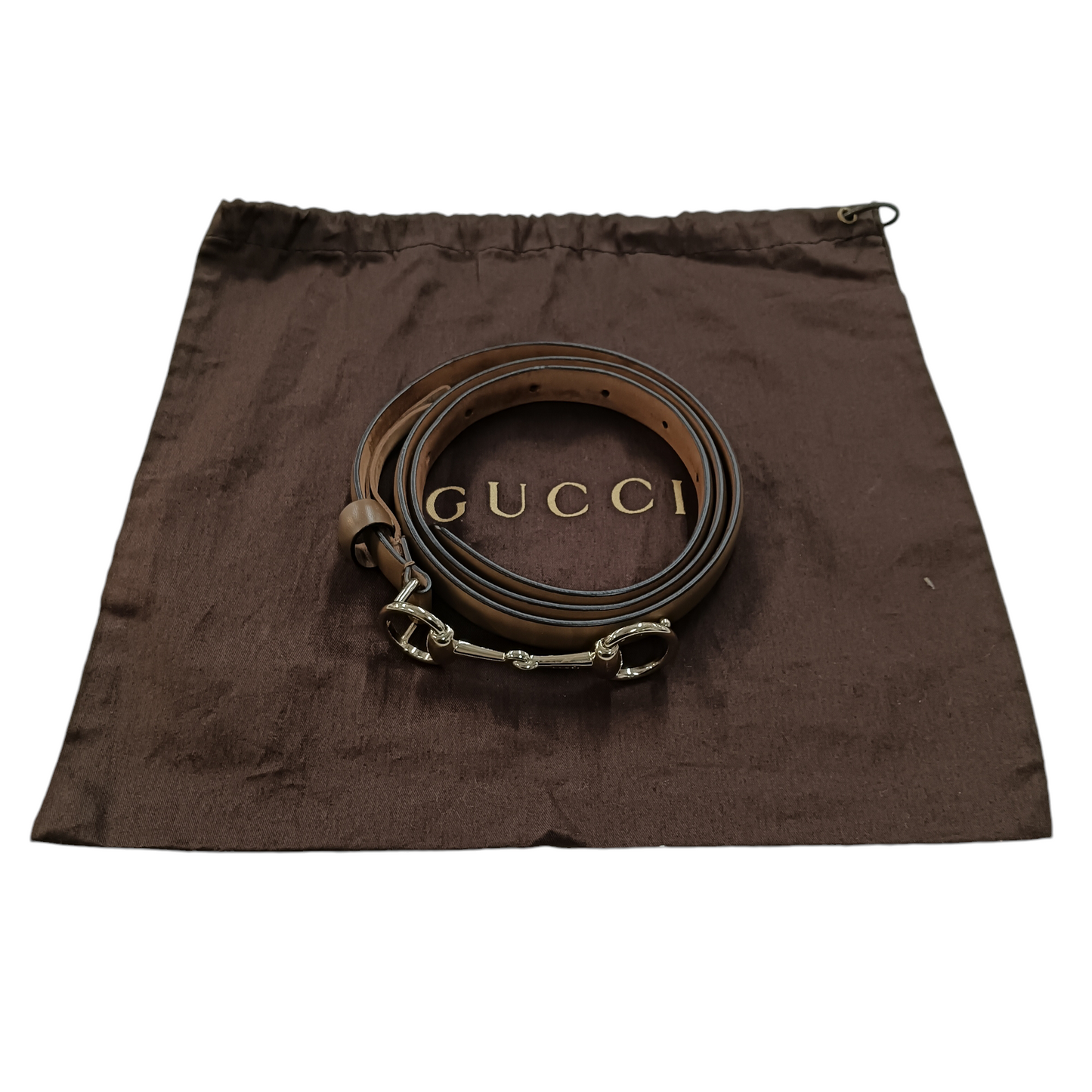 GUCCI BELT BROWN