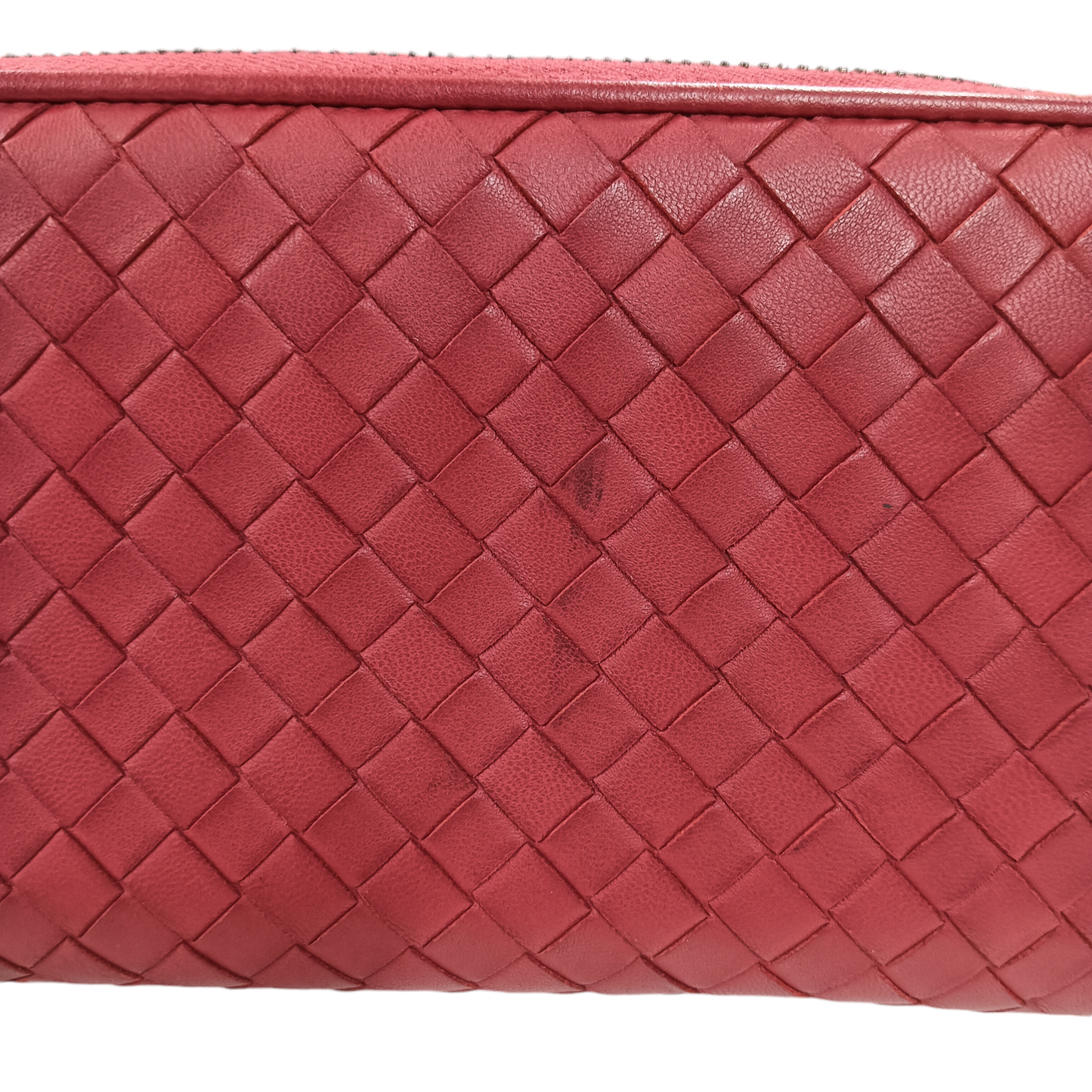 BOTTEGA VENETA LONG WALLET RED
