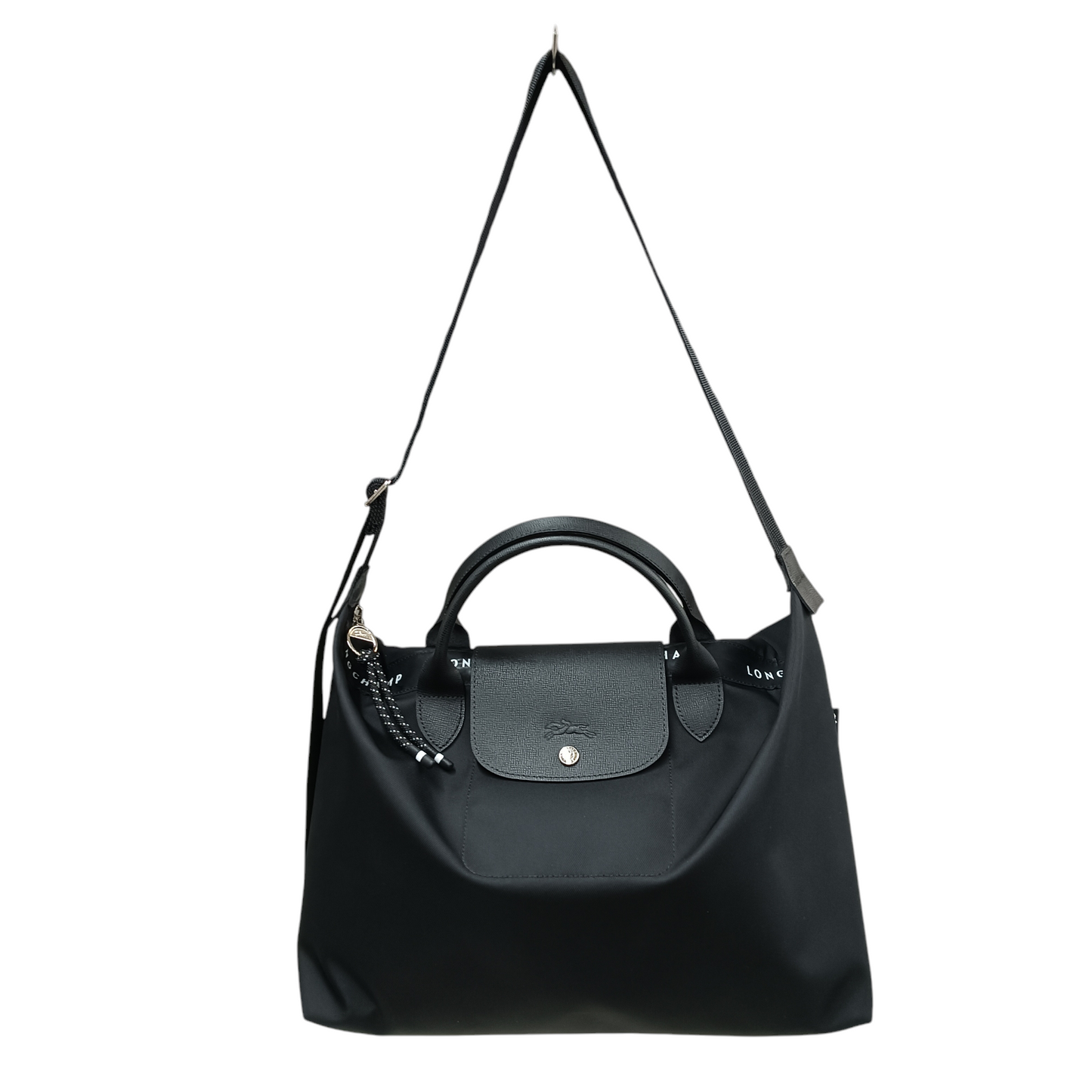 LONGCHAMP 2WAY Bag L1630HSR001 Rank AB Black