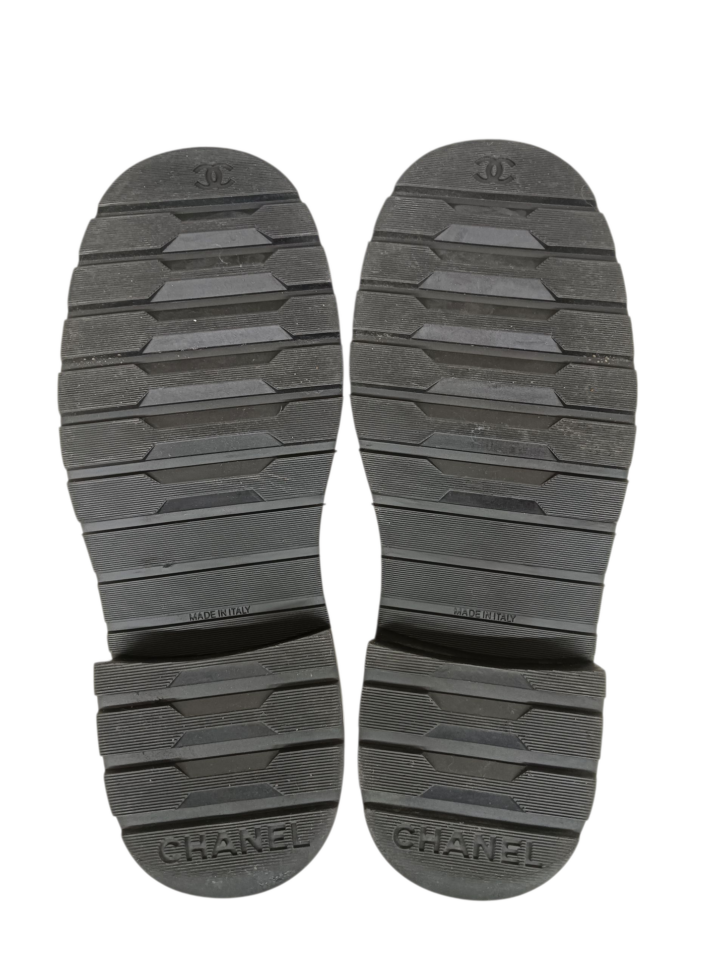 CHANEL Boots Size 36 Lady's White C36424