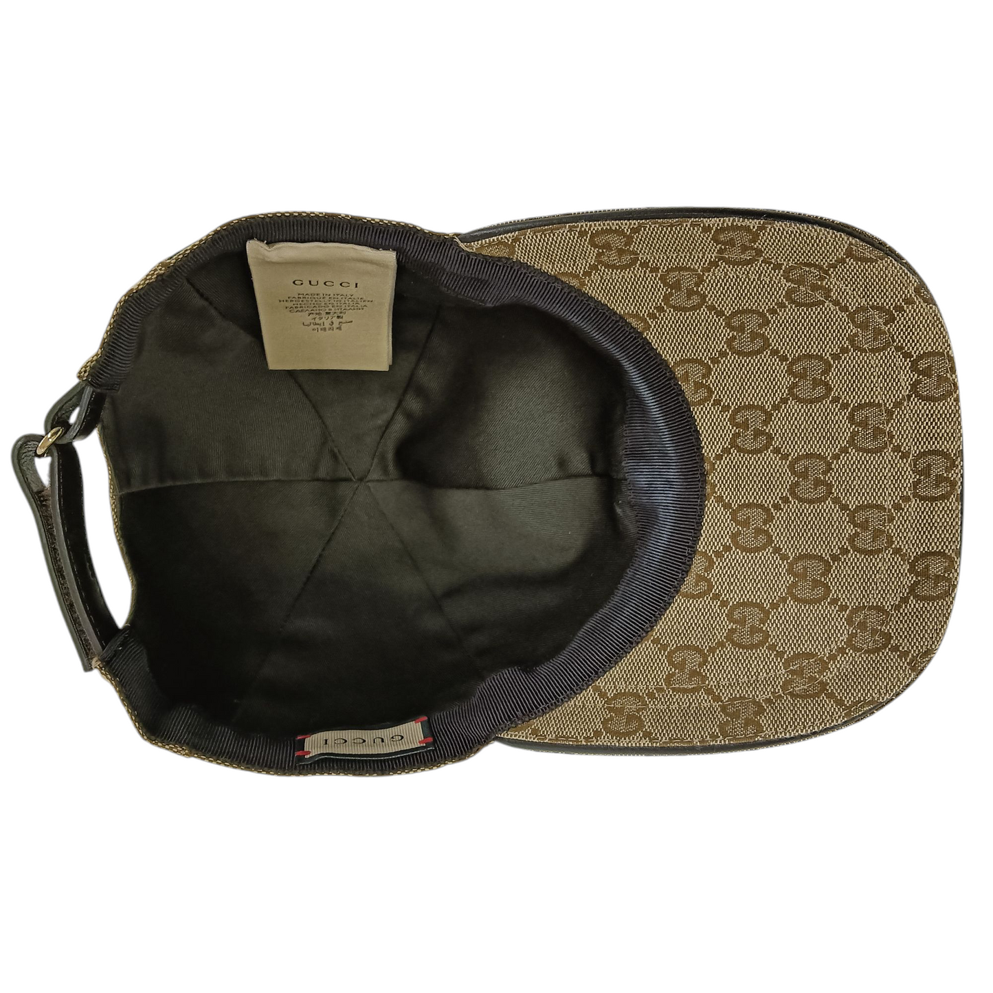 GUCCI Cap M200035 601491 Rank (B) Brown *Size XS 56cm