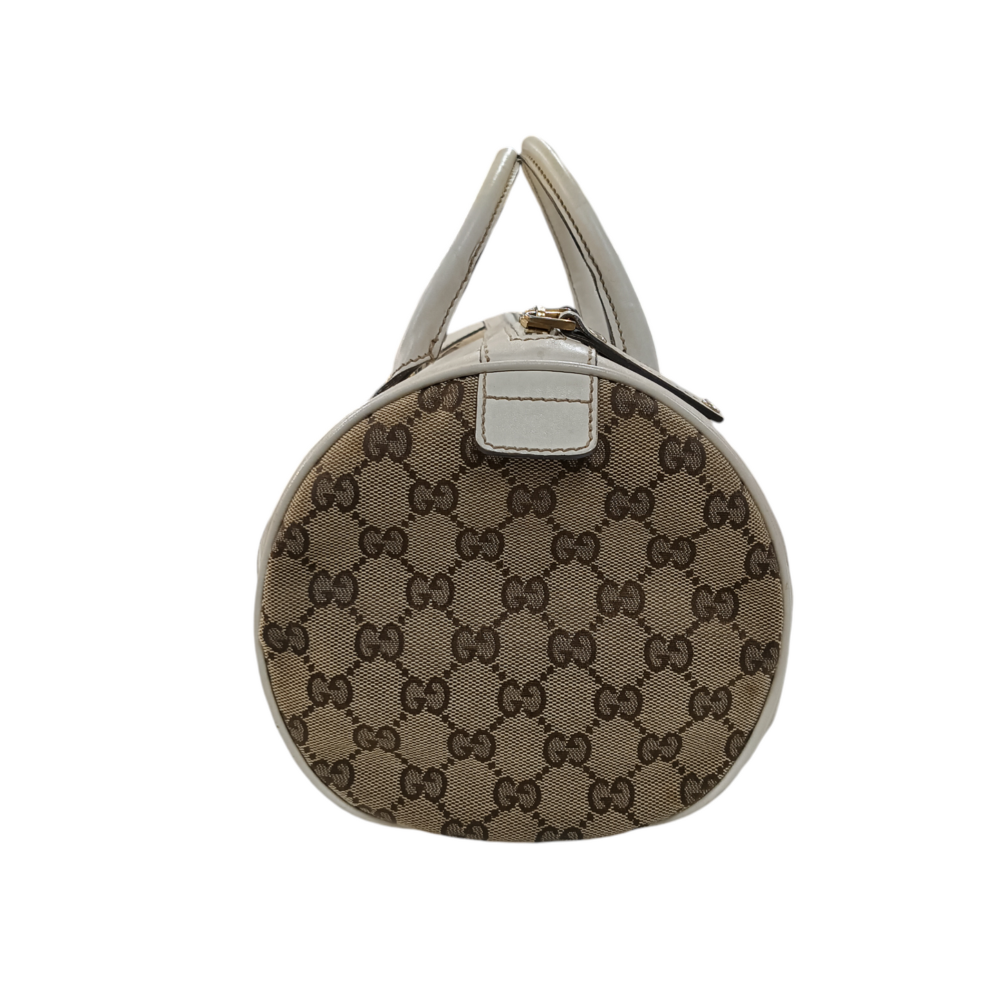 GUCCI HANDBAG WHITE/BROWN