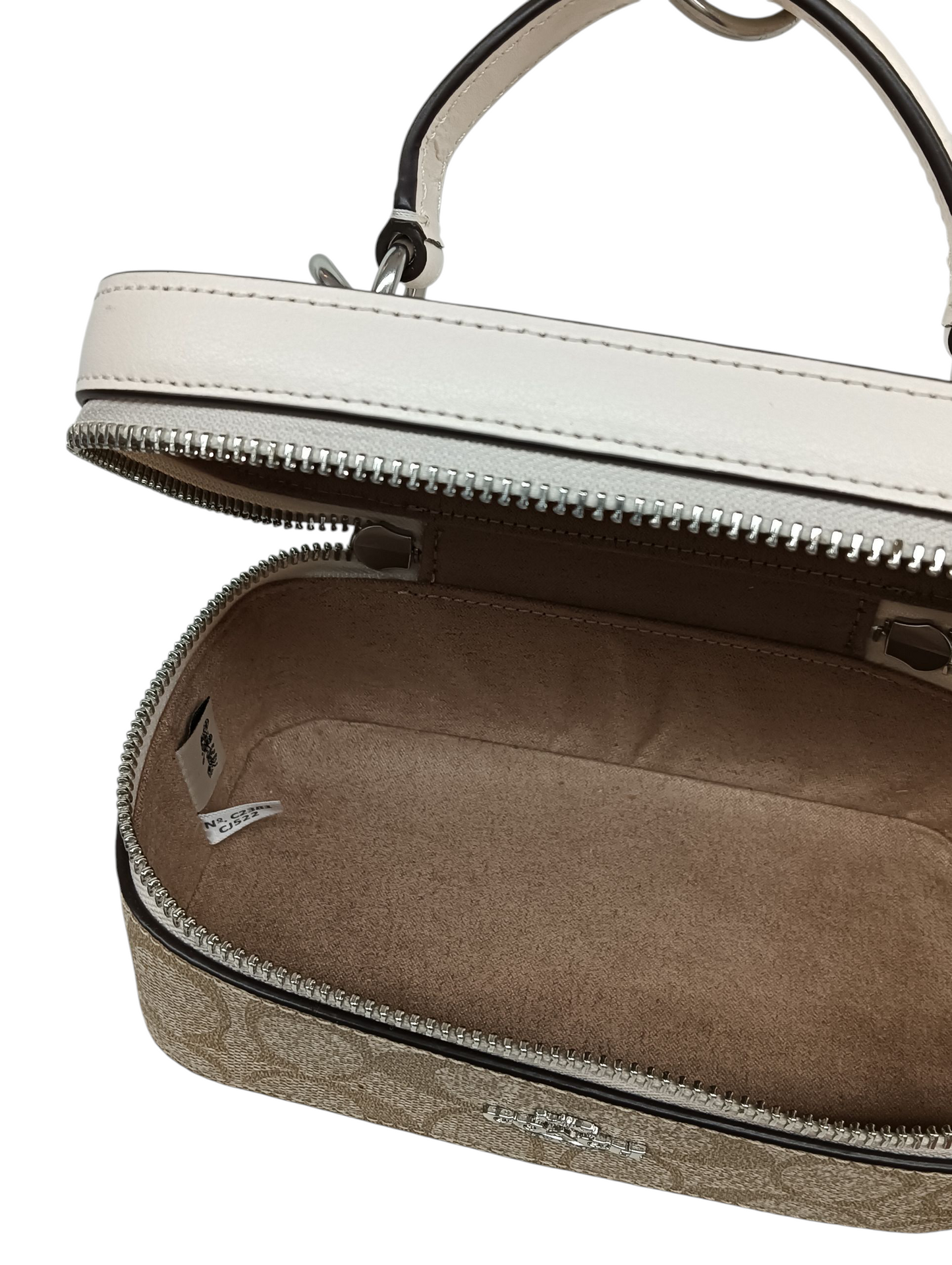 COACH Shoulder Bag CJ522 Beige