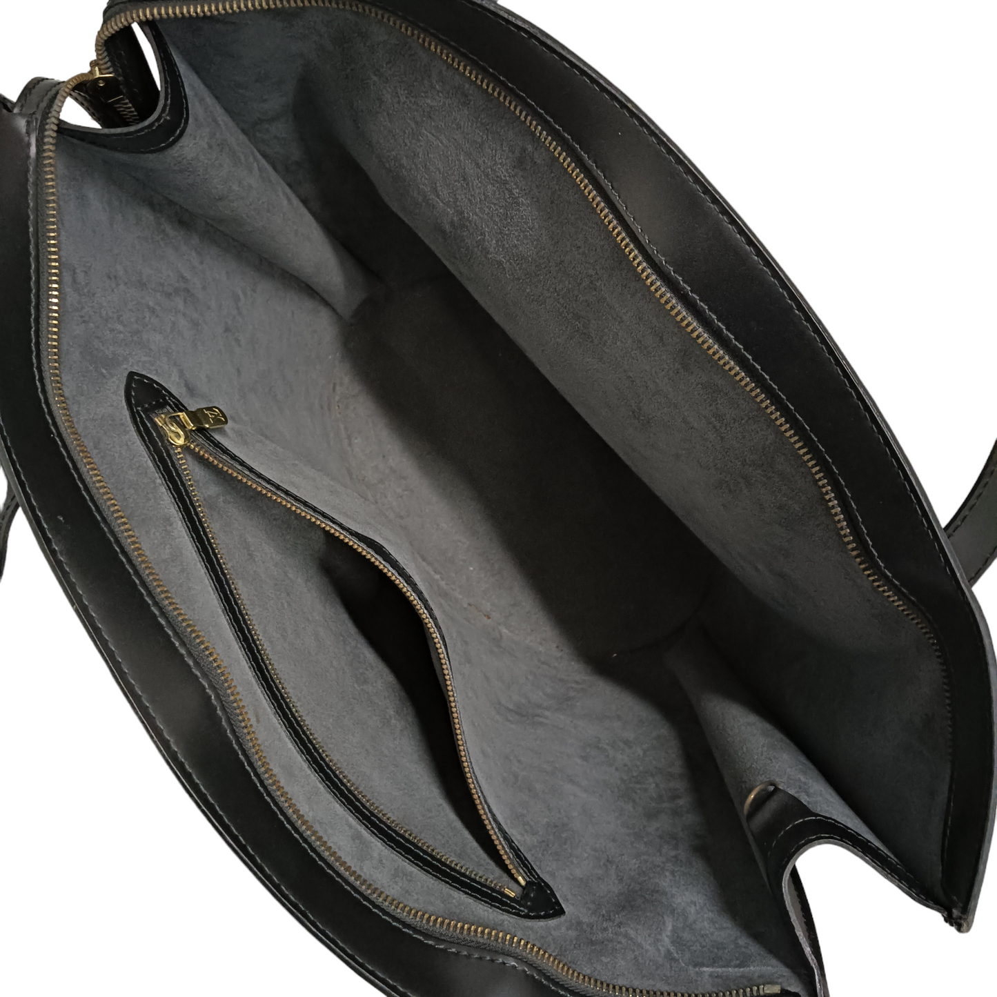 LOUIS VUITTON Handbag EPI Black M52272