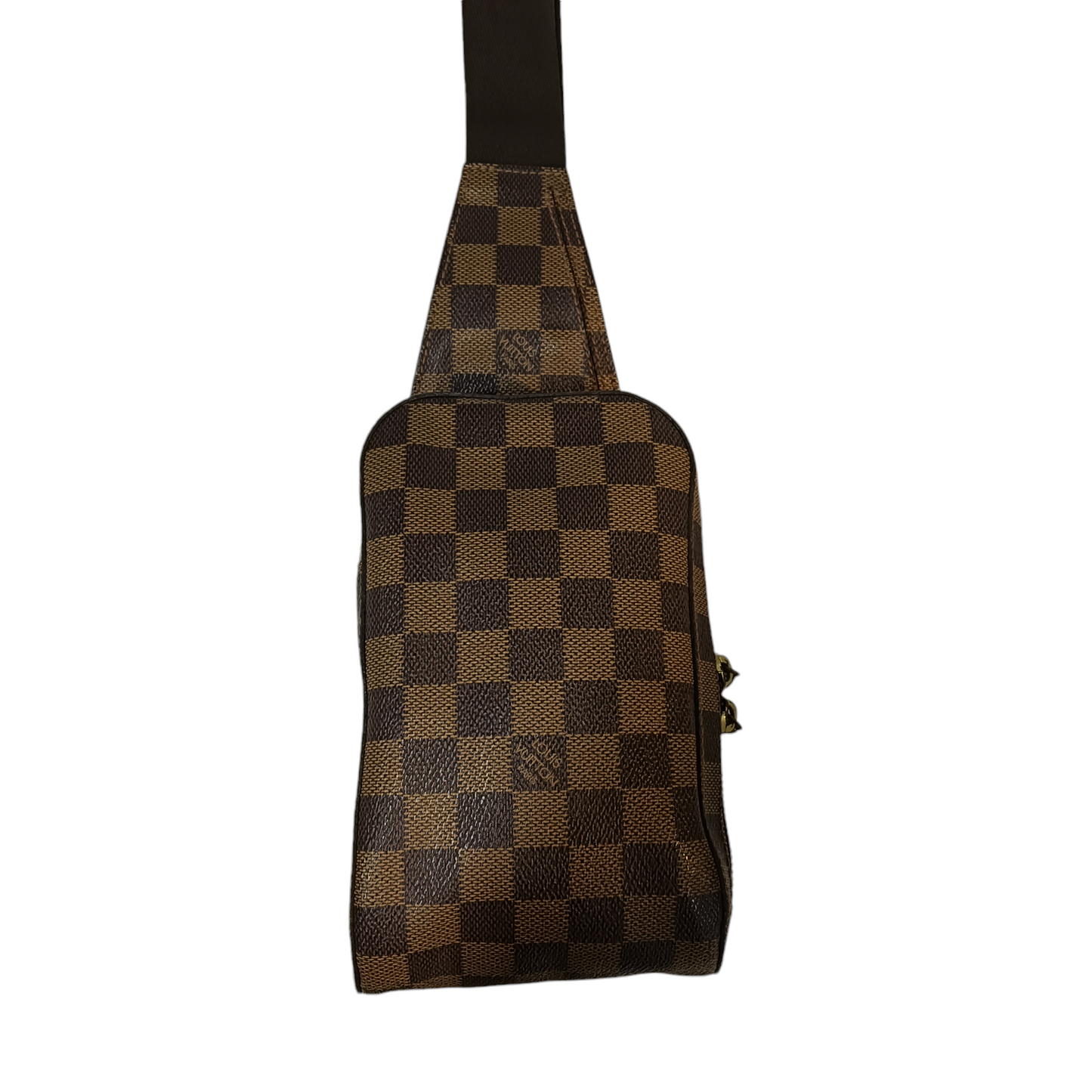 LOUIS VUITTON Waist Bag N51994 CA0063 Brown *Inside Stain