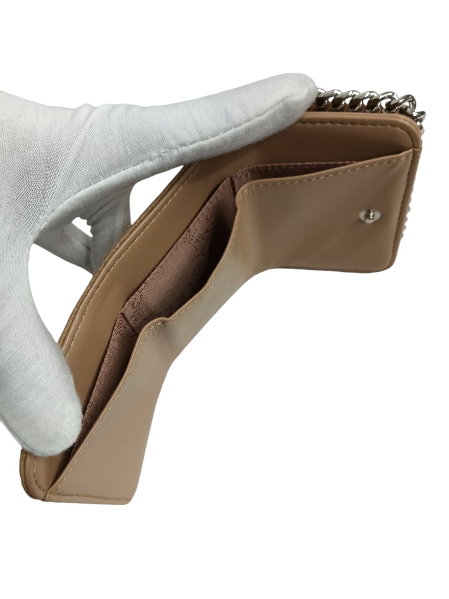 STELLA MCCARTNEY WALLET FALABELLA BROWN 521371