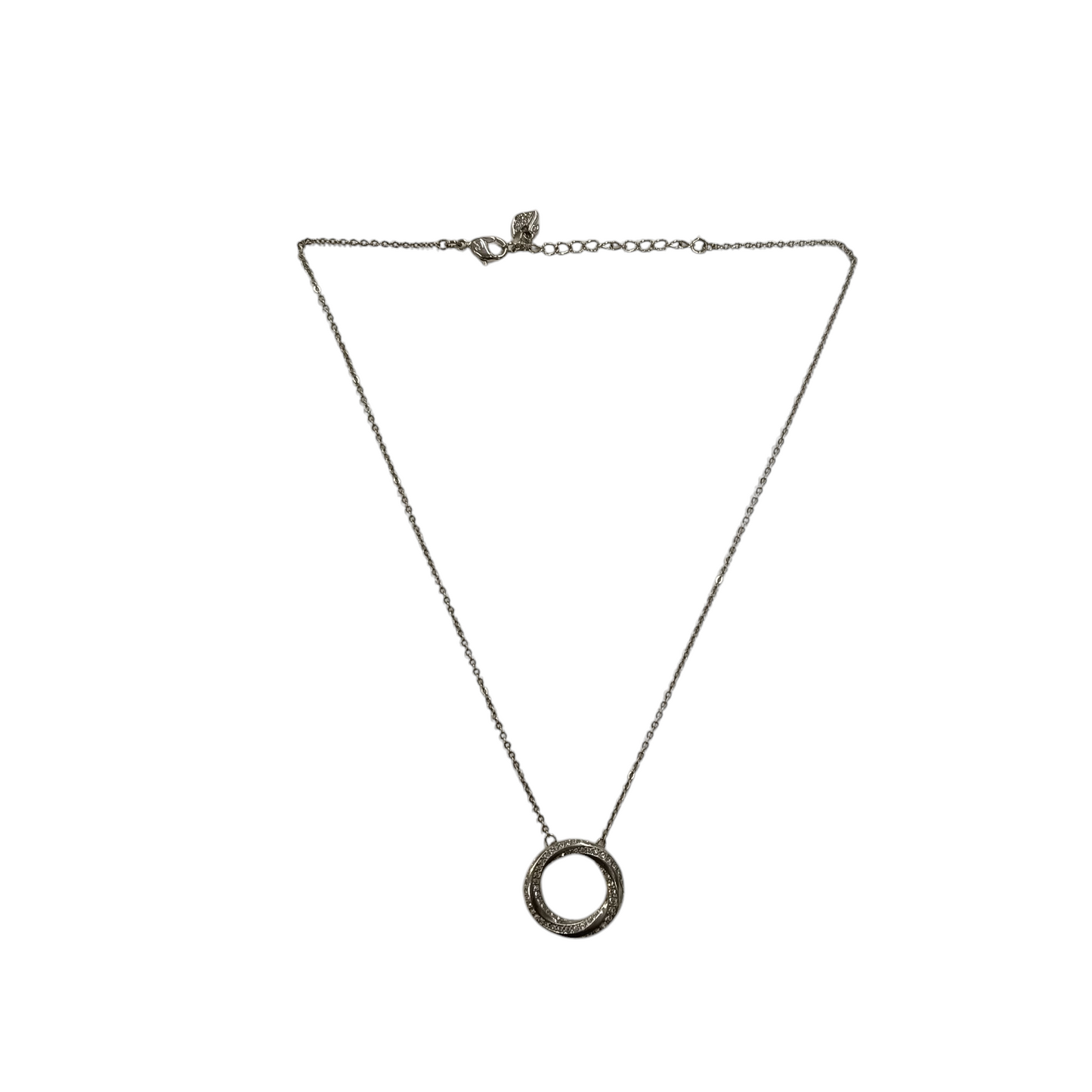 SWAROVSKI Necklace Ring Silver
