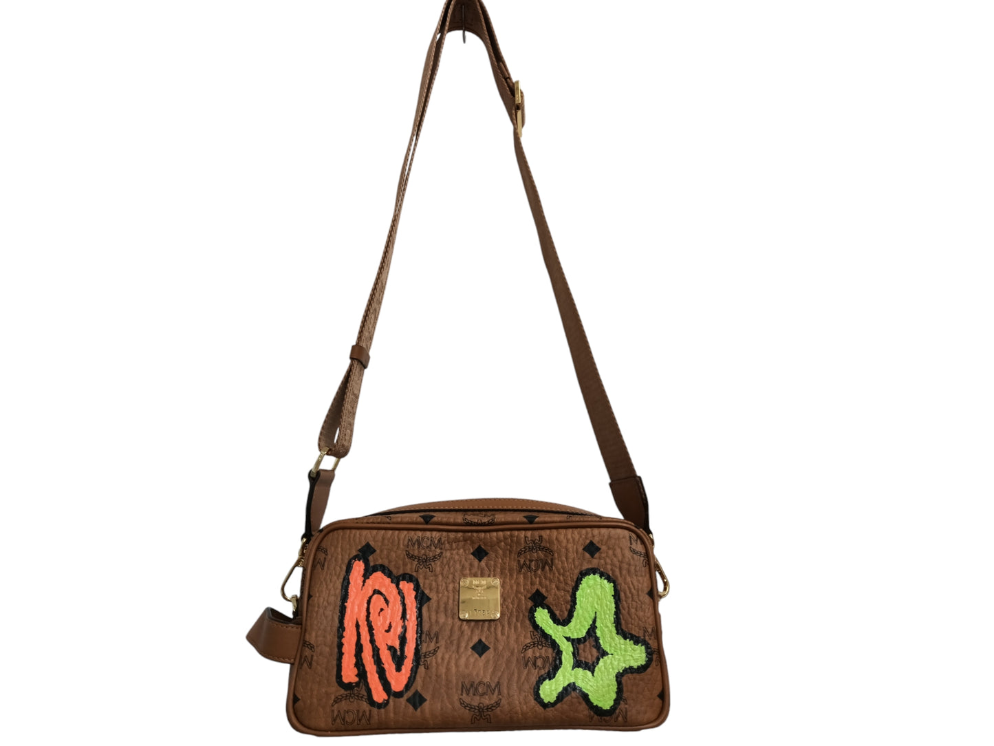 MCM SHOULDER BAG BROWN MXZBAUP01C0001