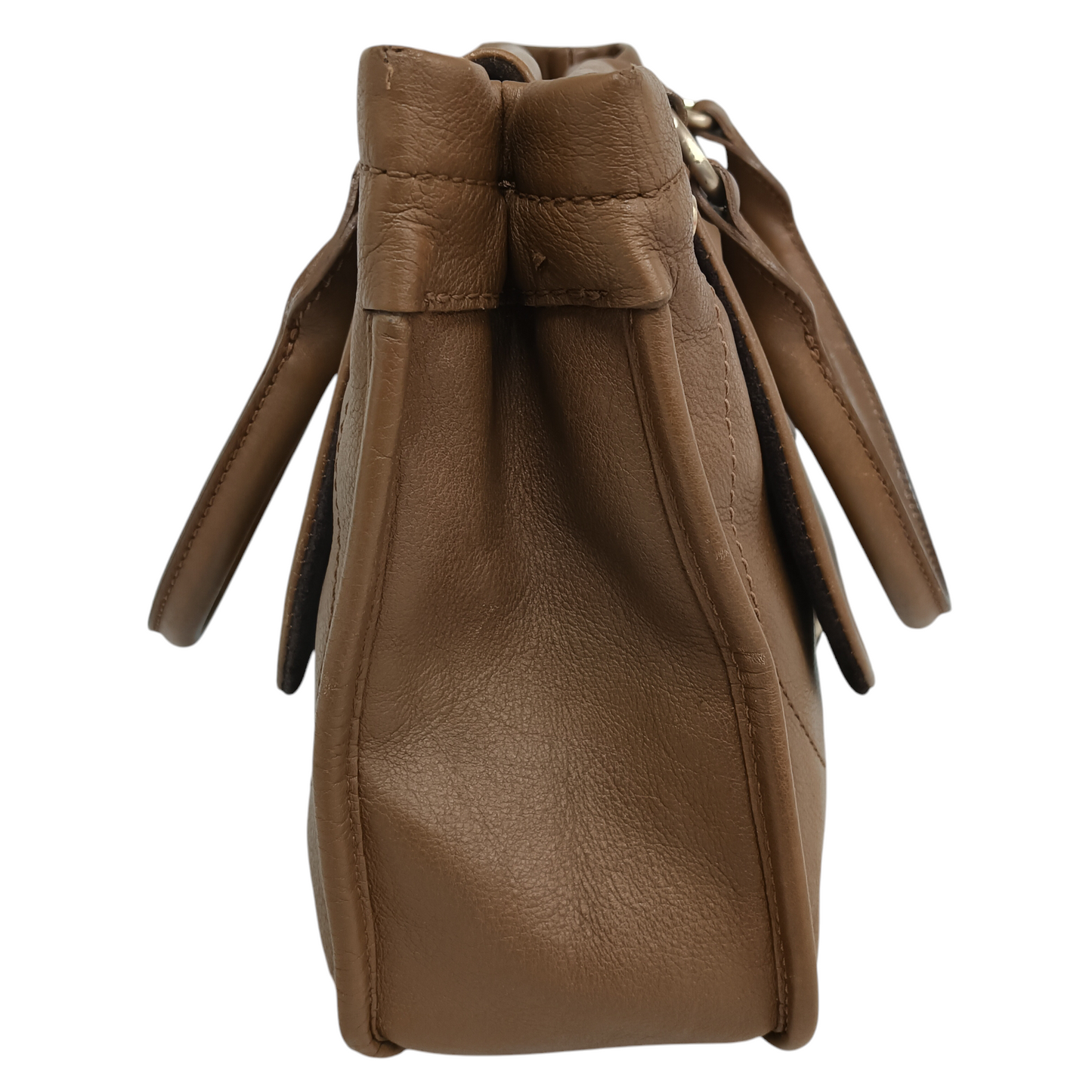LONGCHAMP HANDBAG 1840714 BROWN RANK (B)