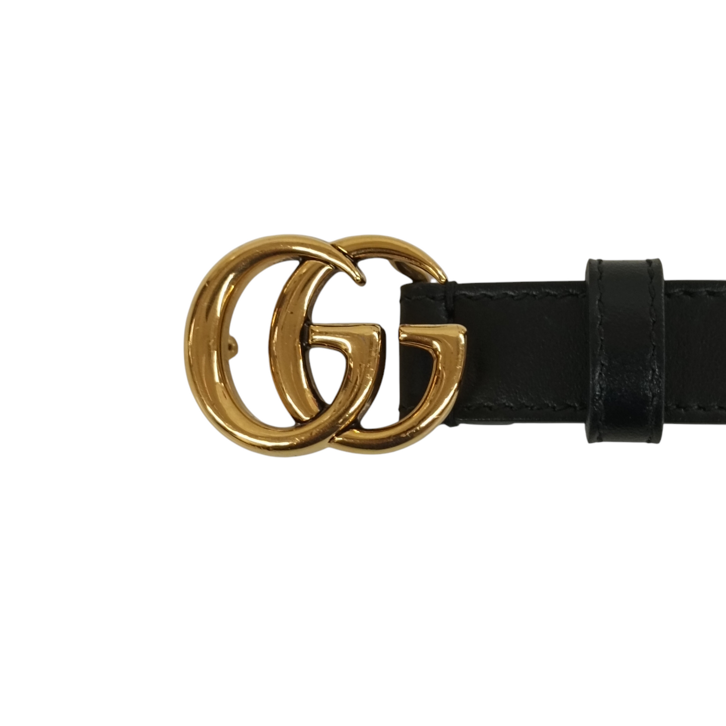 GUCCI Belt Rank (B) Black/Beige 409417 92TLC