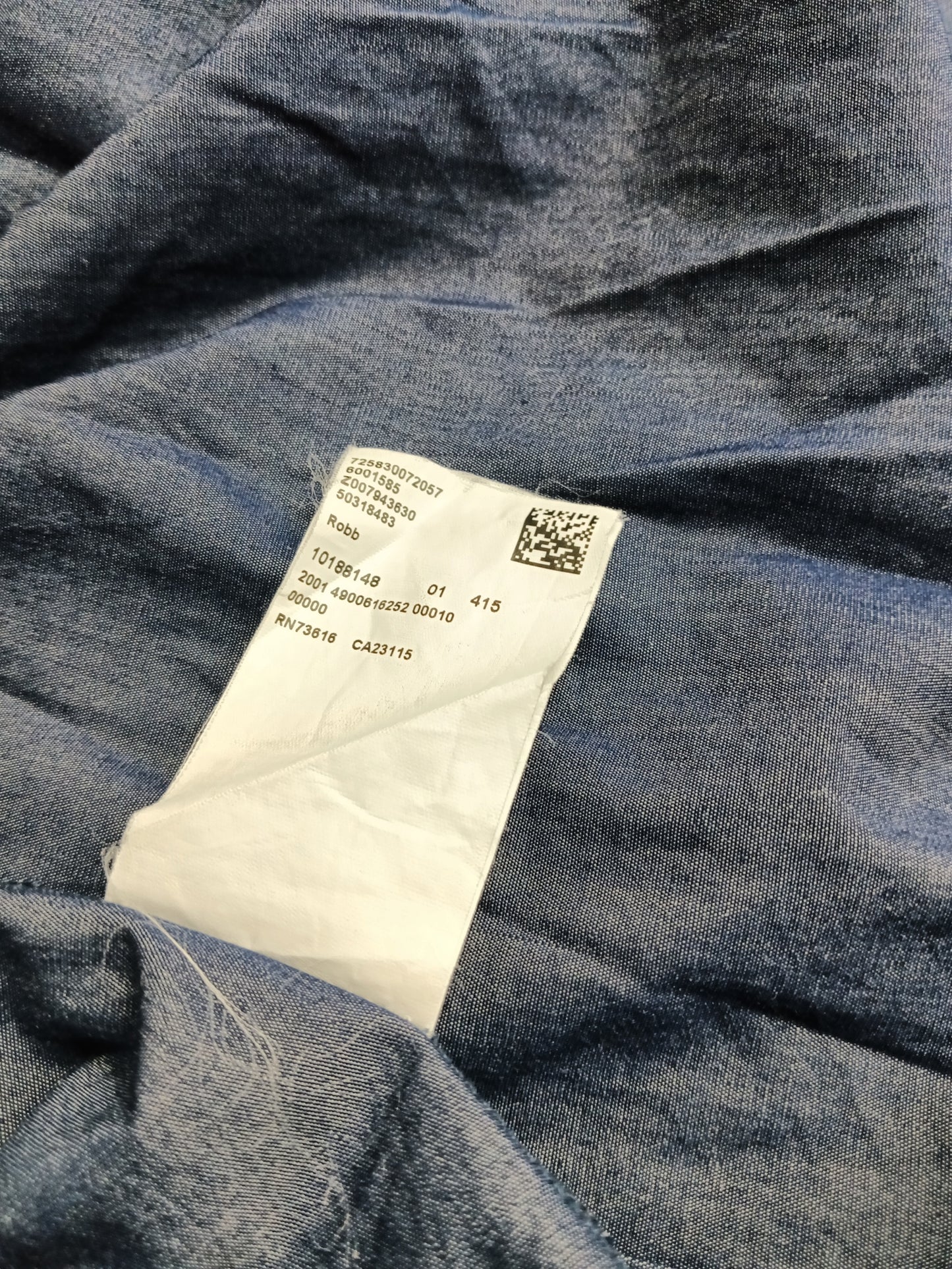 HUGO BOSS SHIRT SIZE S MENS NAVY 10188148