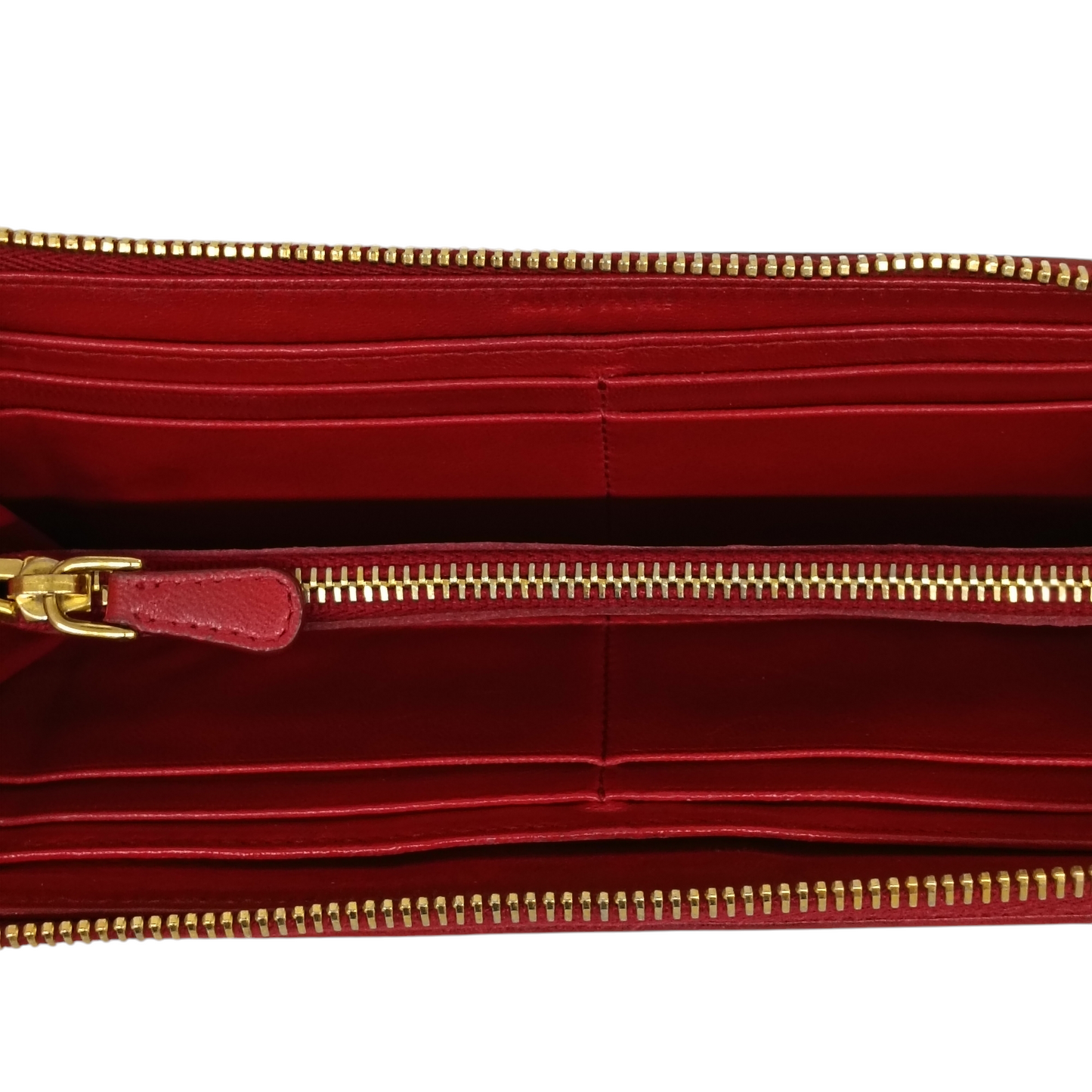 MIU MIU Long Wallet Red 197