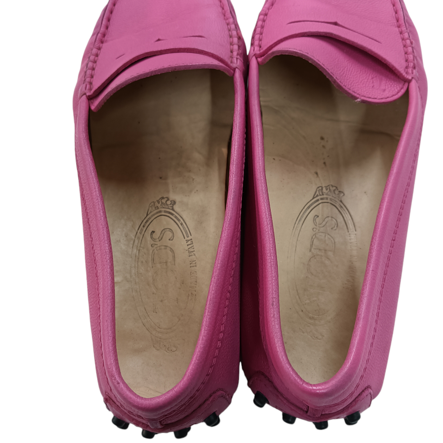 TOD'S SHOES LADY'S SIZE 36 SHOCKING PINK