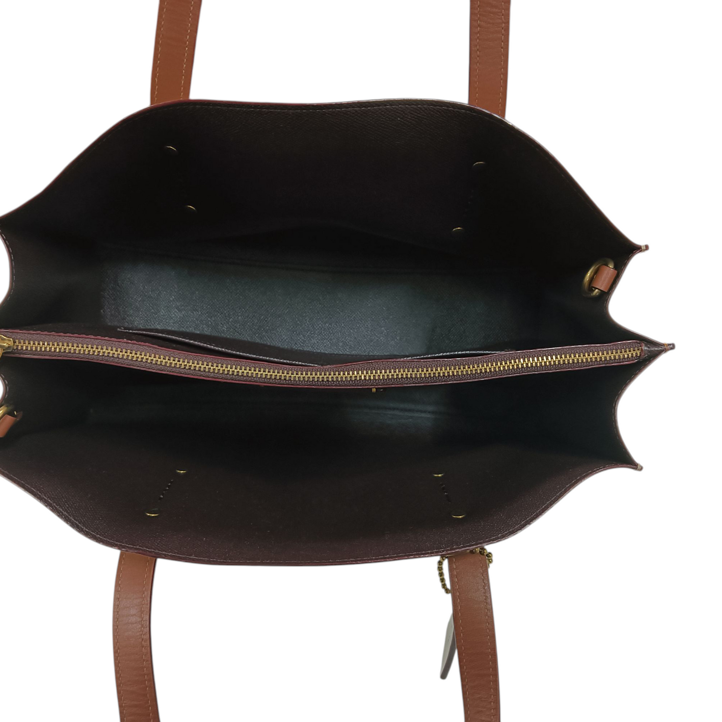 COACH 2Way Bag Beige 31210