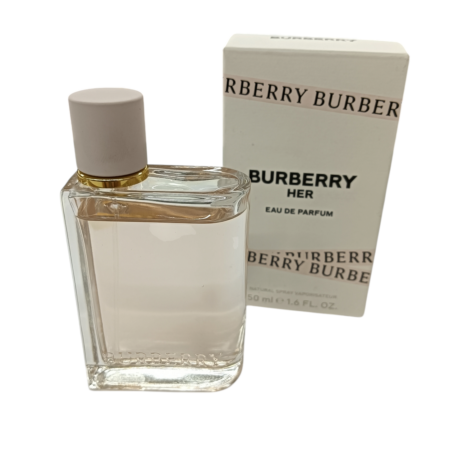 BURBERRY EAU DE PARFUM USED BURBERRY HER 50ML 90%