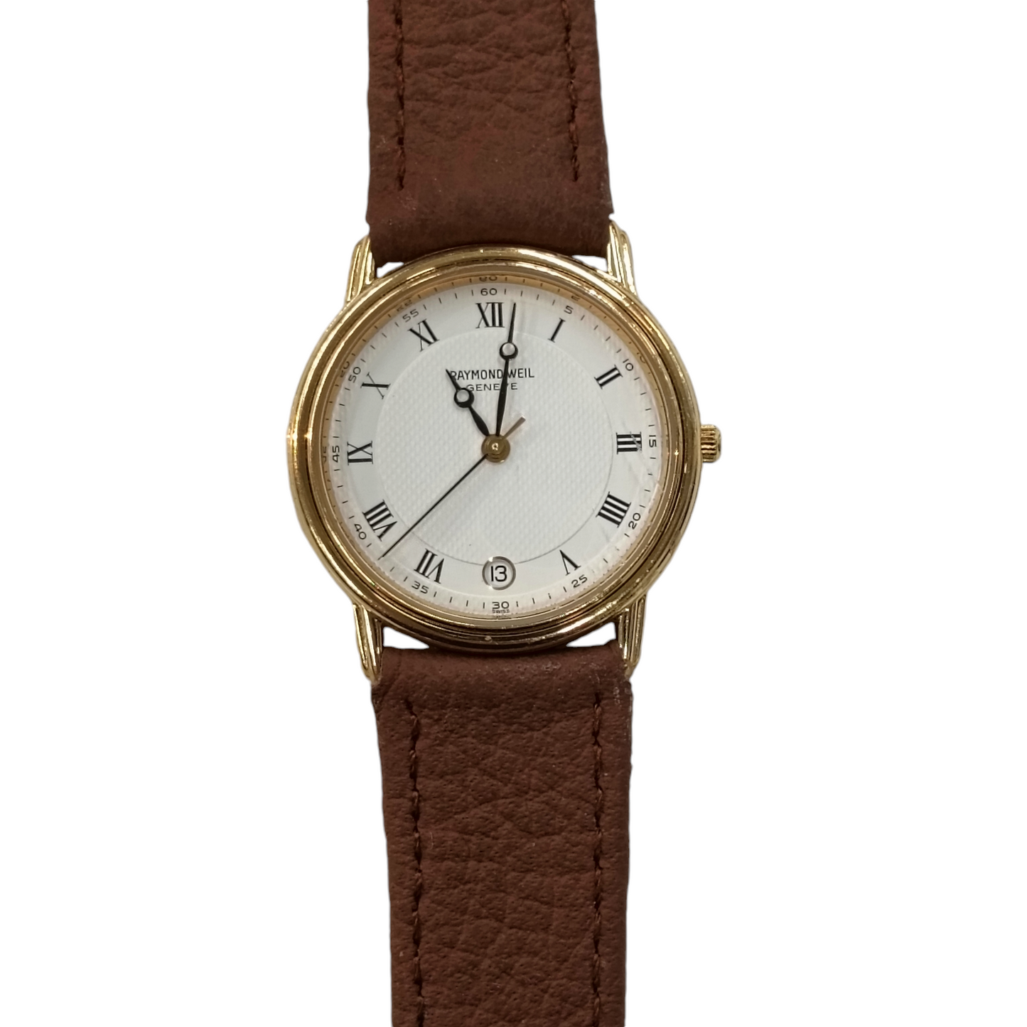 RAYMOND WEIL WRIST WATCH BROWN