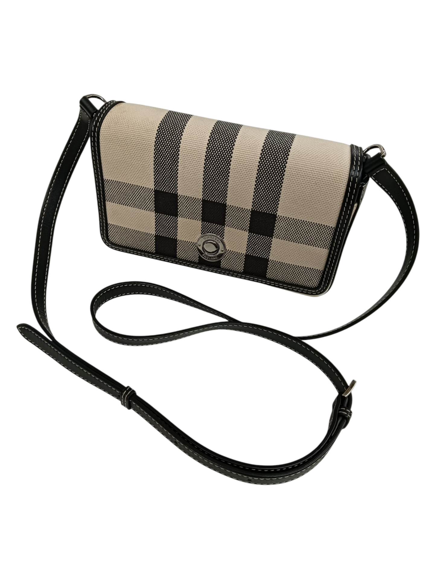 BURBERRY LONDON Shoulder Bag Beige/Black