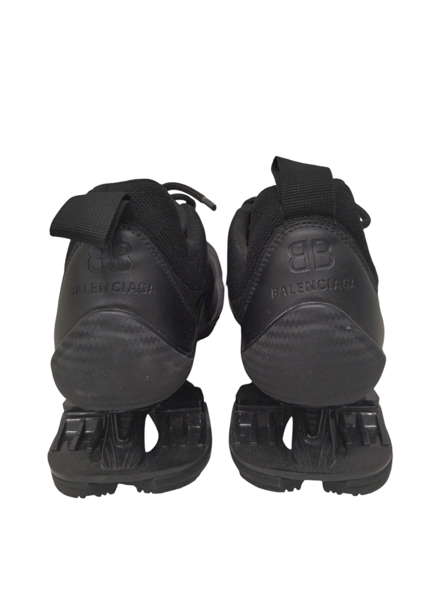 BALENCIAGA SNEAKER LADY SIZE 25 CM BLACK VIBRAM 636893 RANK (B)
