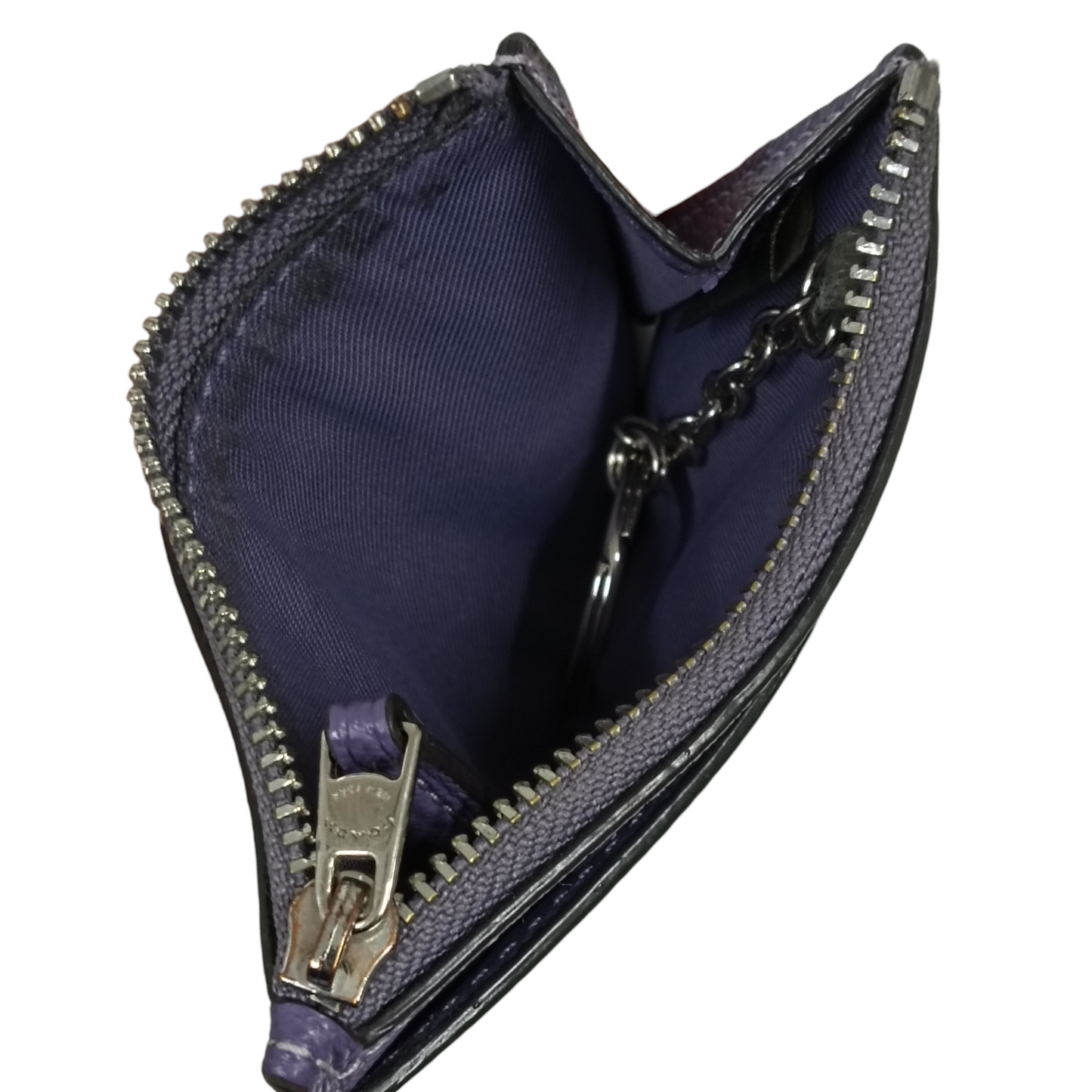 COACH CARD CASE Purple F12186