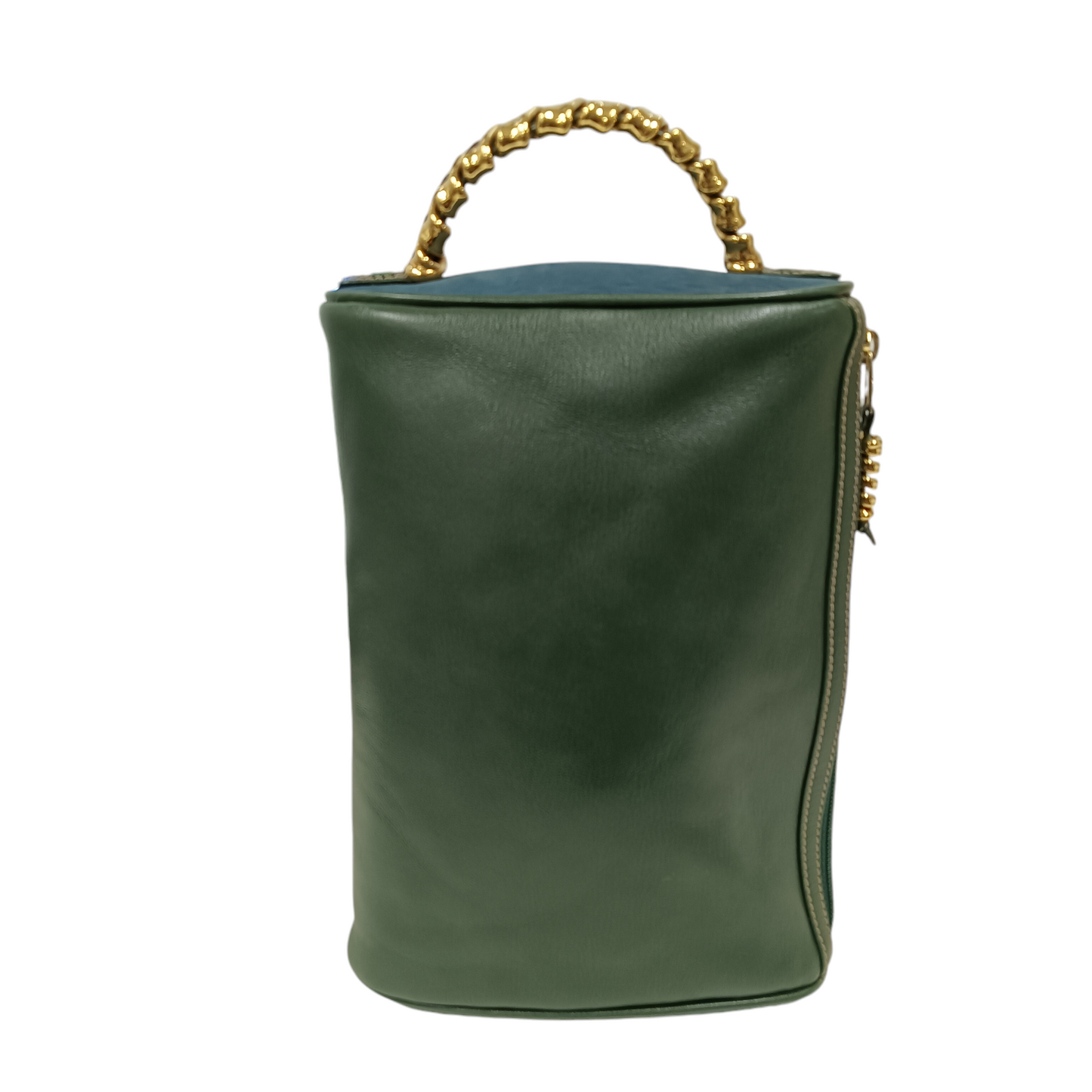 LOEWE HANDBAG VELAZQUEZ VINTAGE GREEN/BLUE